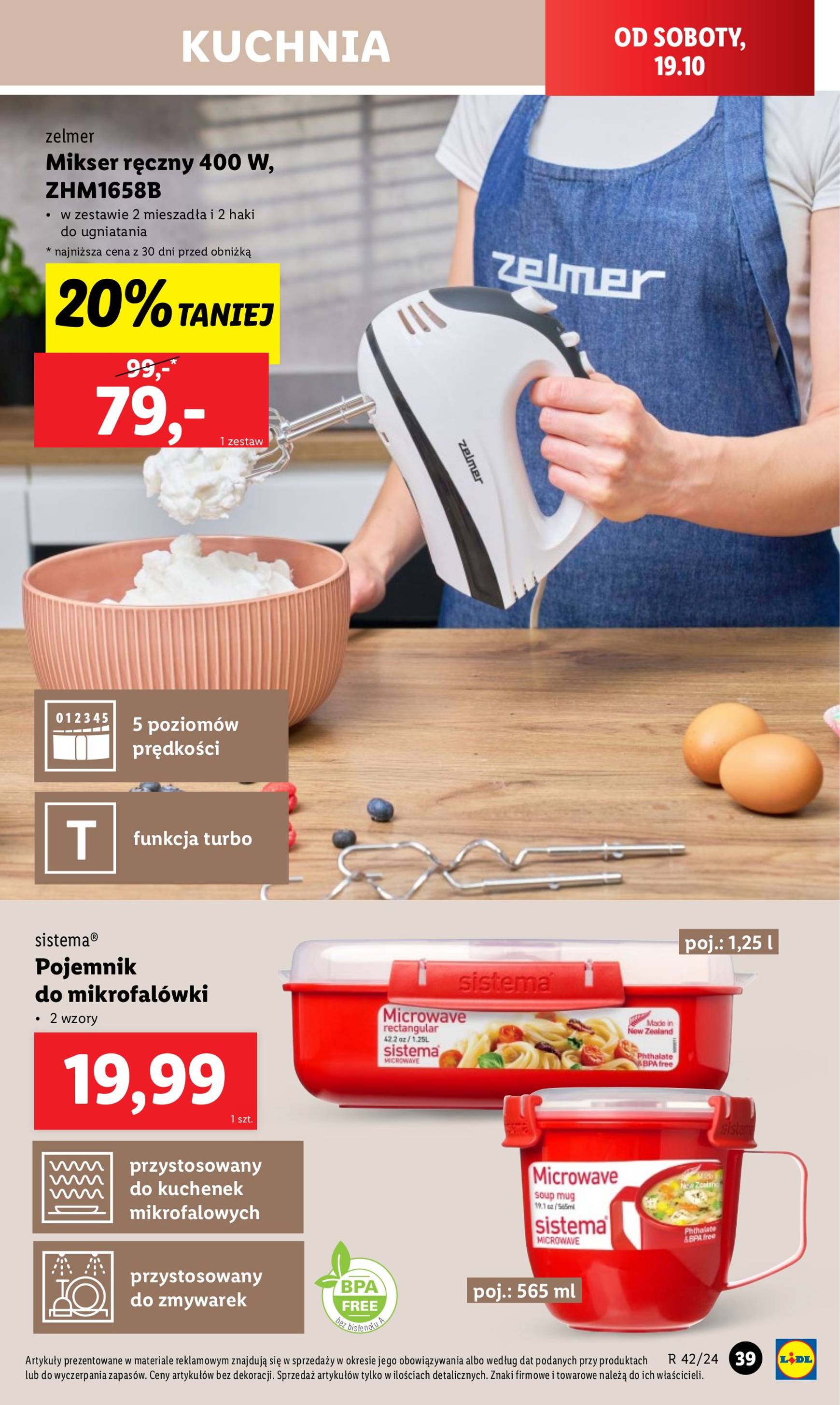 Lidl - Katalog Okazji gazetka ważna od 14.10. - 19.10. 43