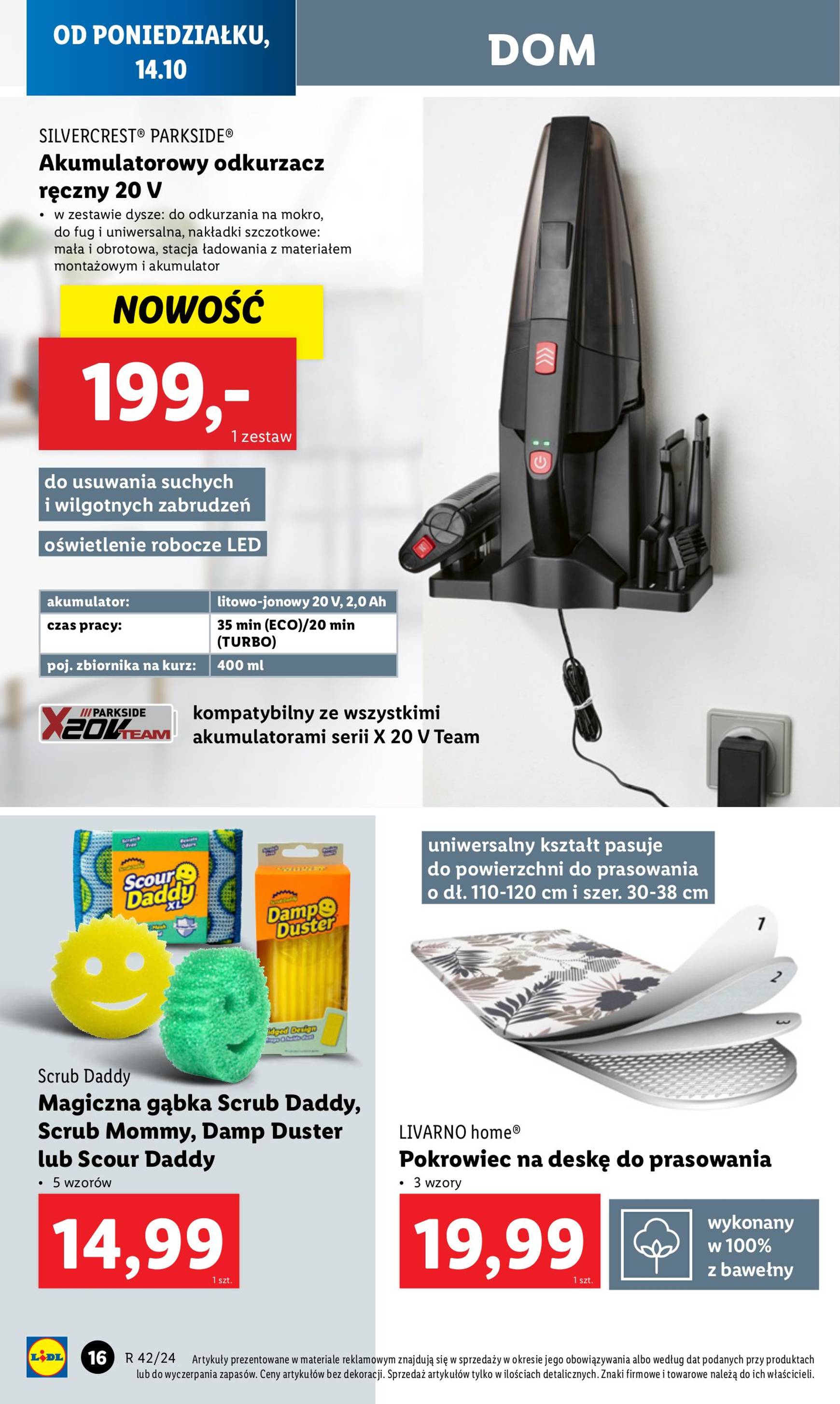 Lidl - Katalog Okazji gazetka ważna od 14.10. - 19.10. 18