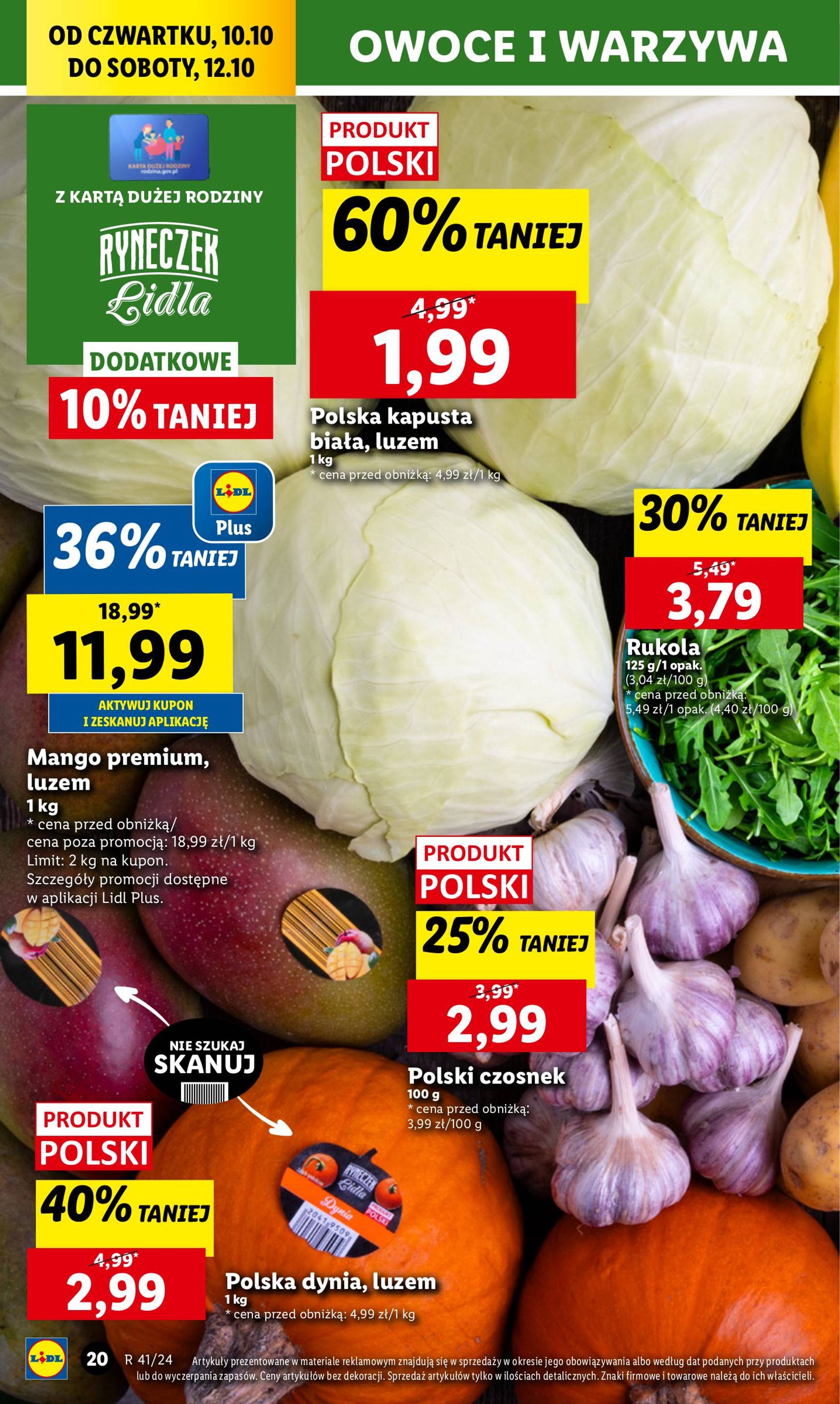 Lidl gazetka ważna od 10.10. - 12.10. 24