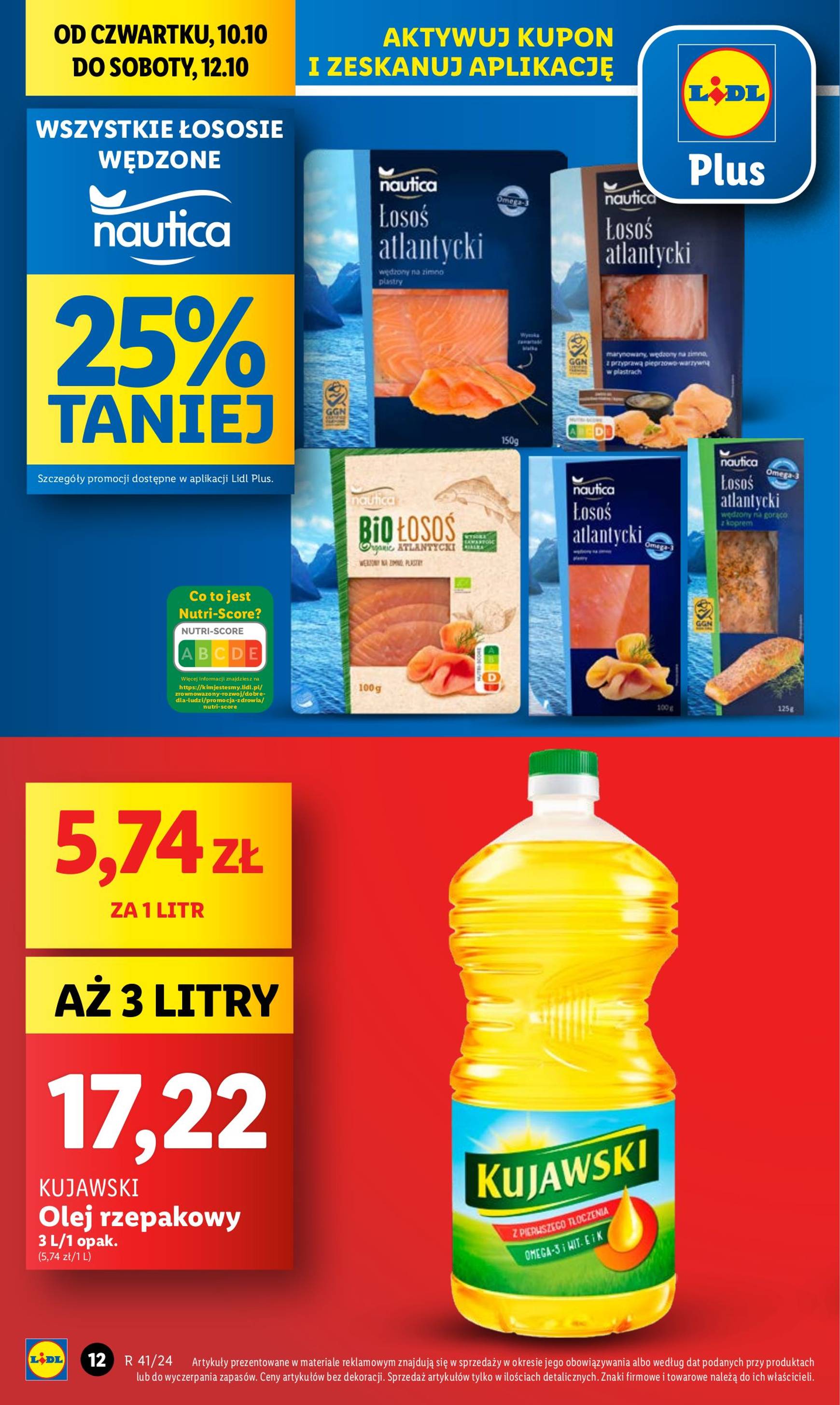 Lidl gazetka ważna od 10.10. - 12.10. 12