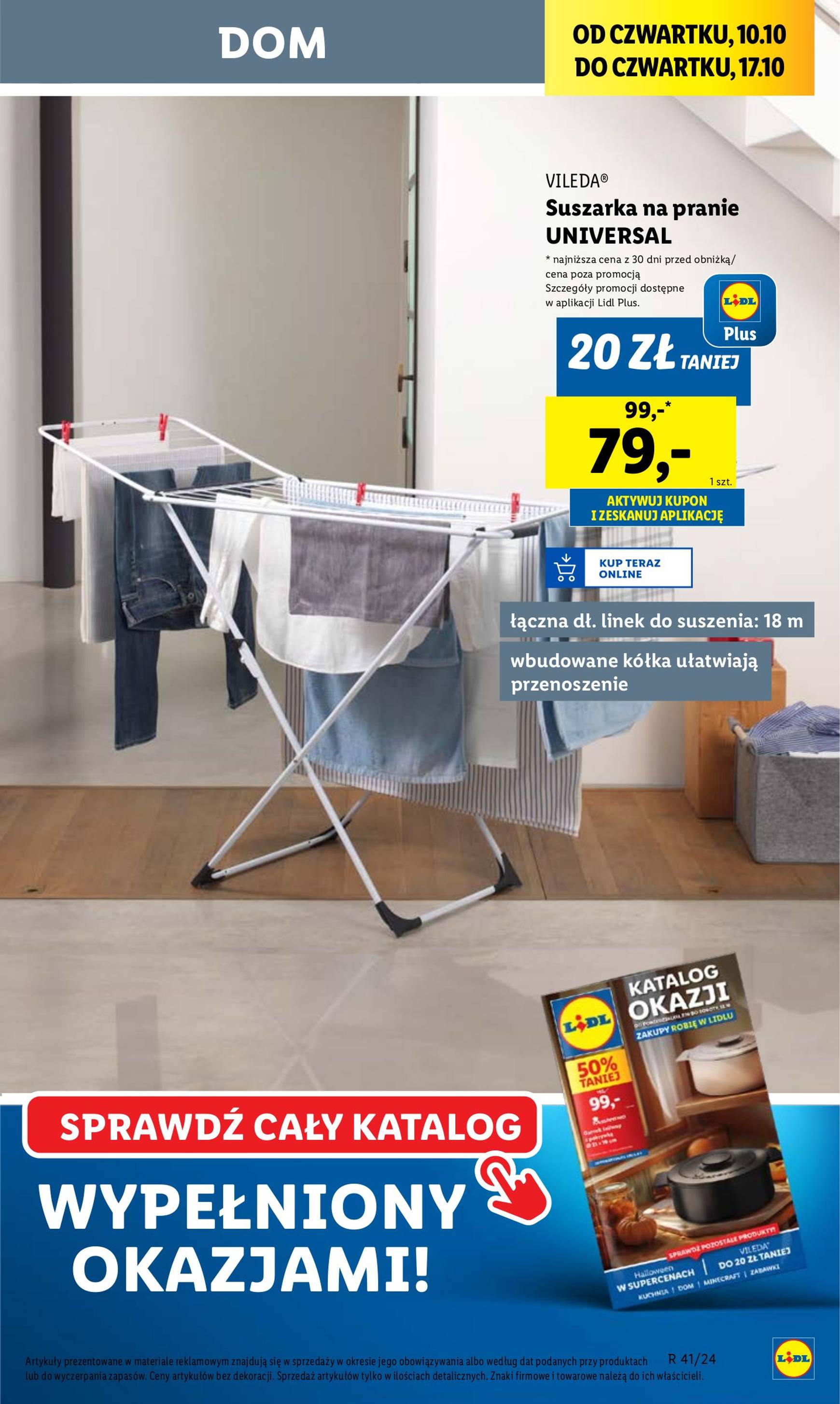 Lidl gazetka ważna od 10.10. - 12.10. 21