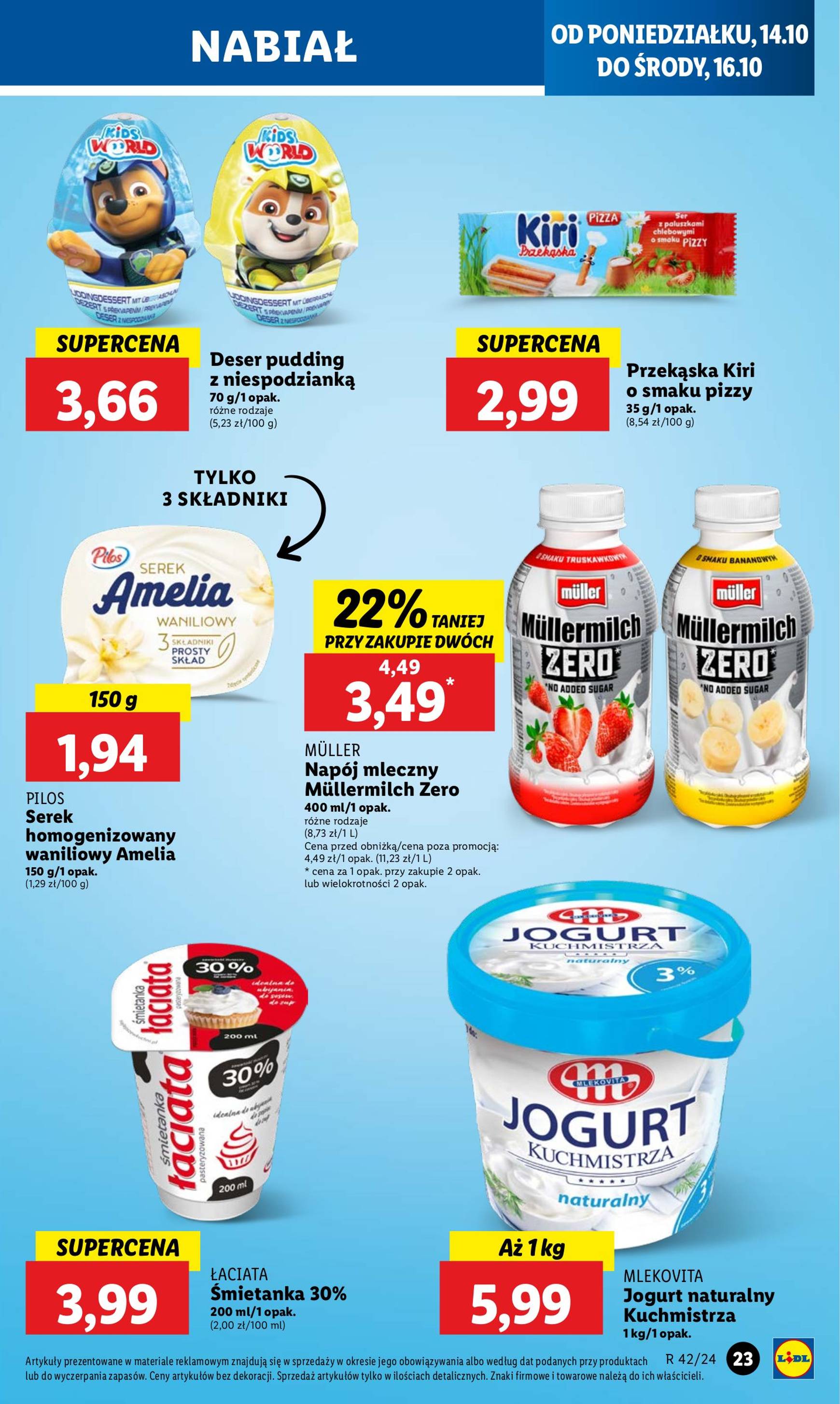 Lidl gazetka ważna od 14.10. - 16.10. 25