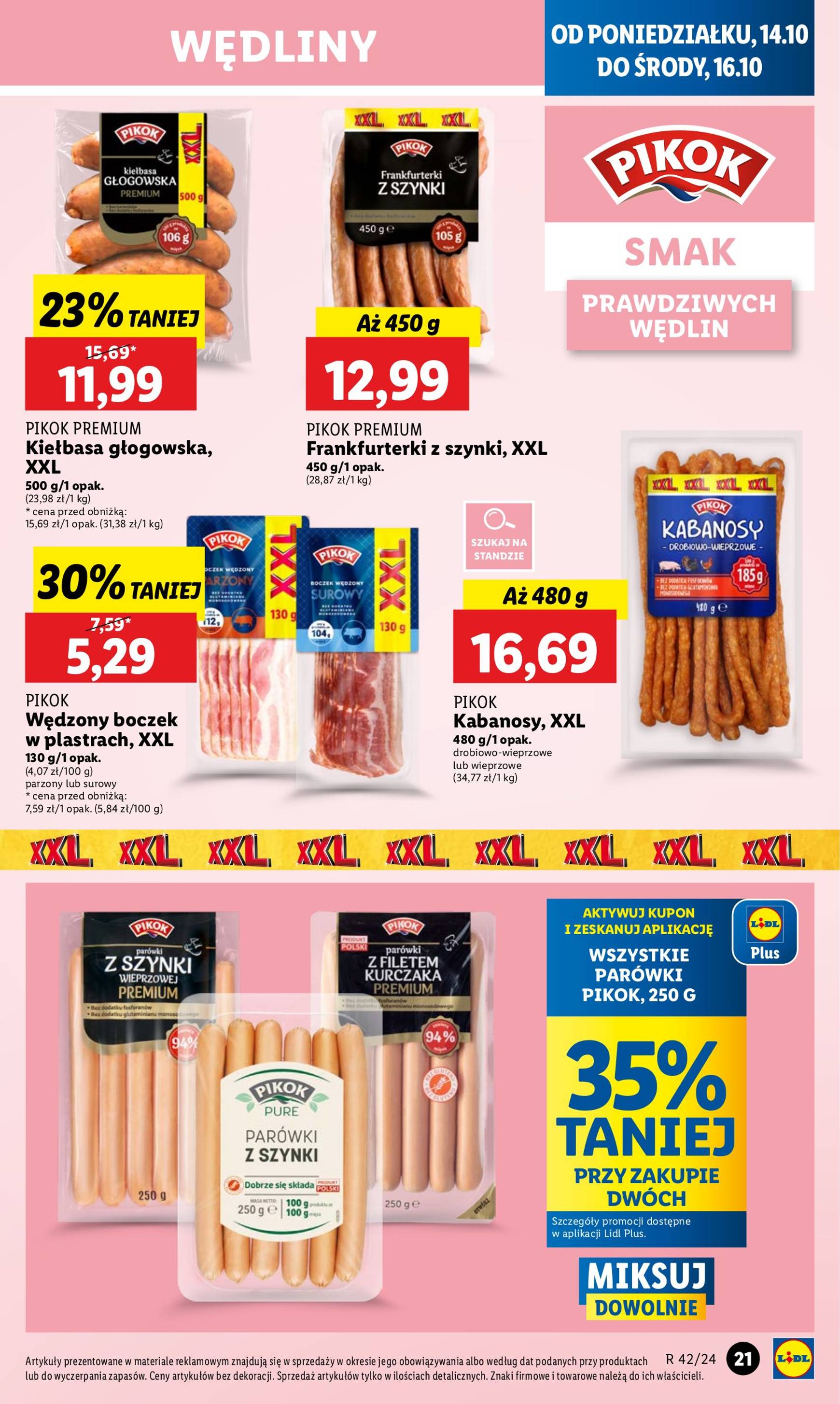 Lidl gazetka ważna od 14.10. - 16.10. 23