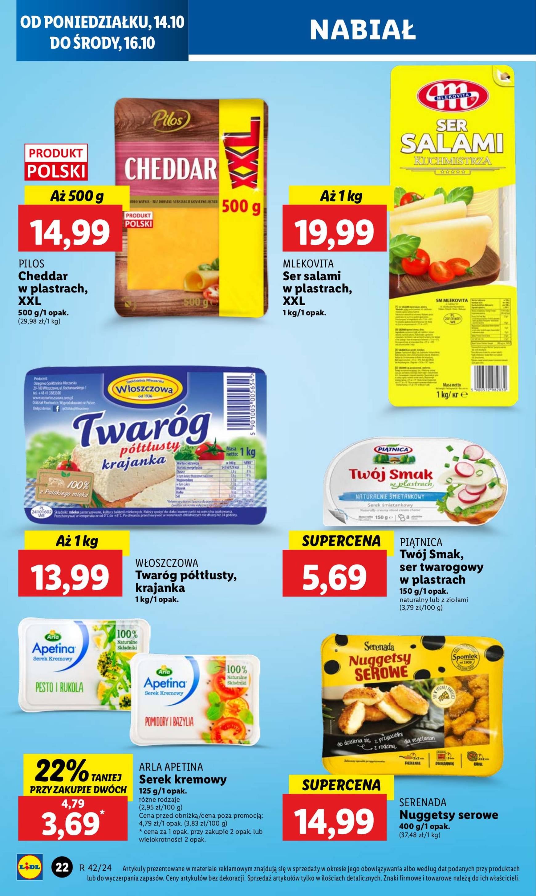 Lidl gazetka ważna od 14.10. - 16.10. 24