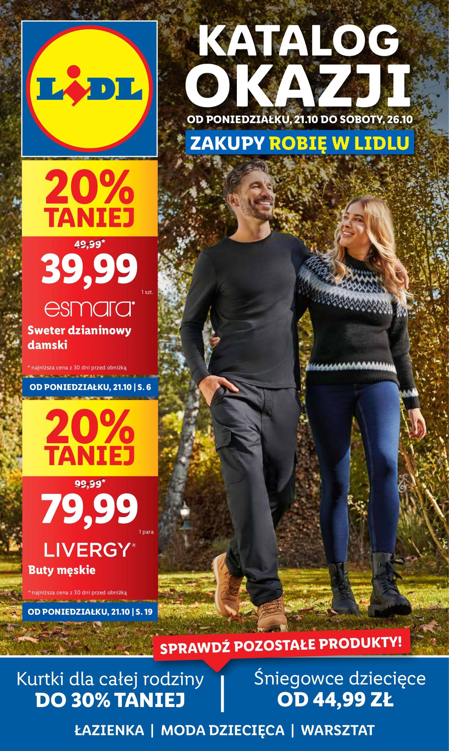 Lidl - Katalog Okazji gazetka ważna od 21.10. - 26.10.