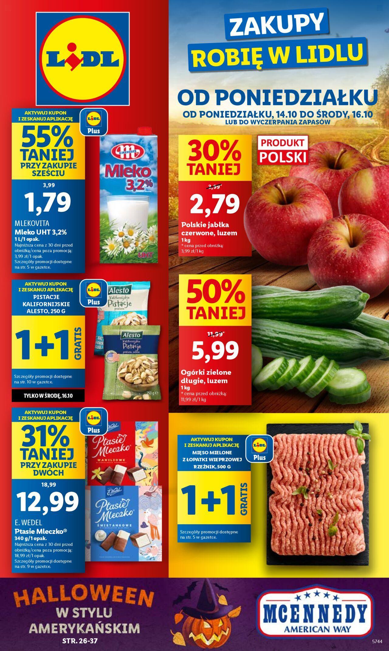 LIDL gazetka 14.10.2024 - 16.10.2024