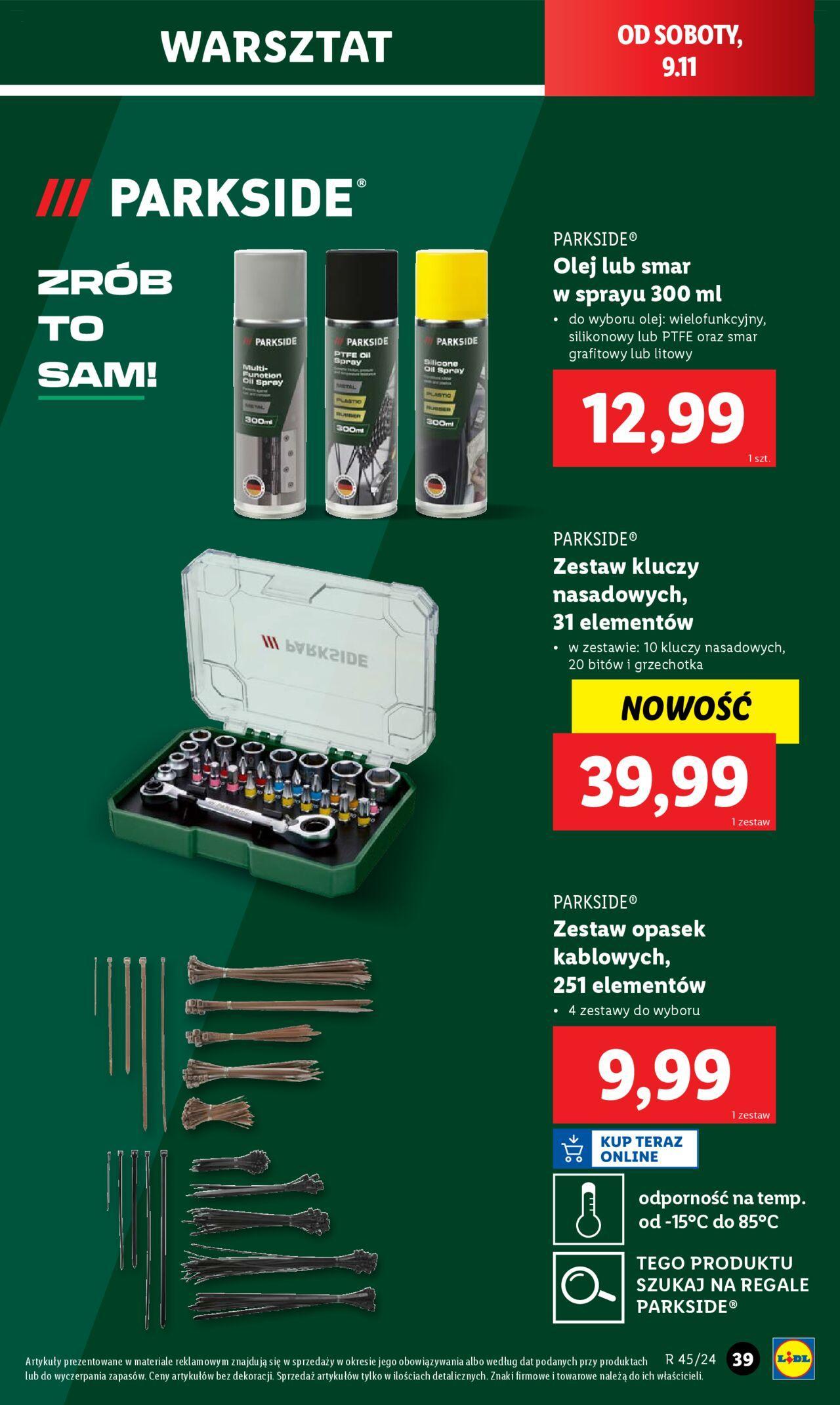 LIDL gazetka 04.11.2024 - 09.11.2024 43