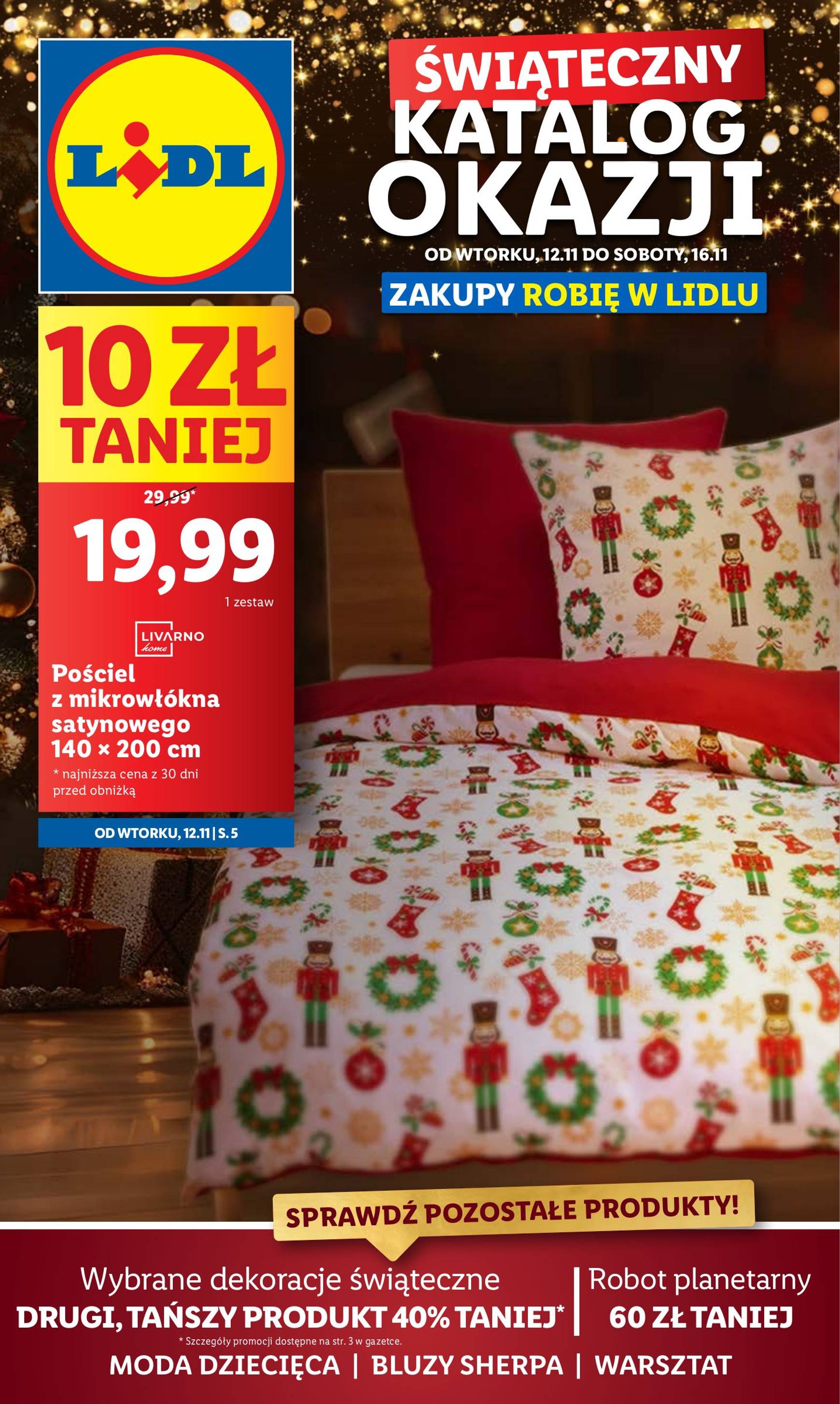 Lidl - Katalog Okazji gazetka ważna od 12.11. - 16.11.