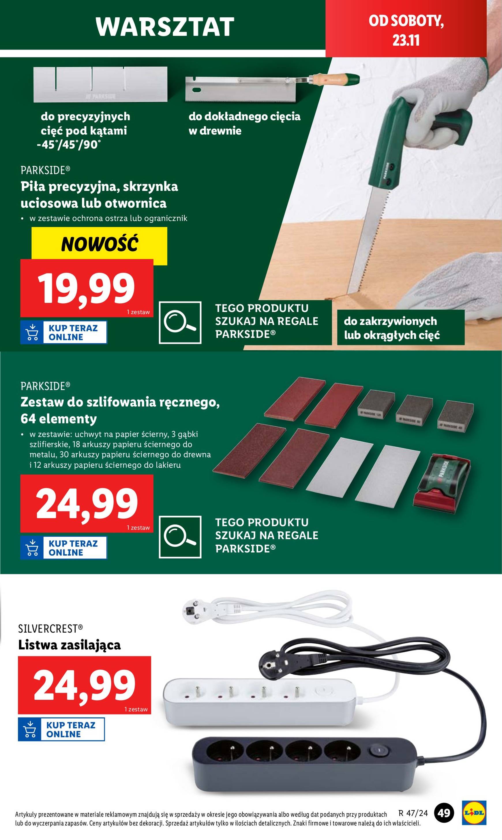 Lidl - Katalog Okazji gazetka ważna od 18.11. - 23.11. 53