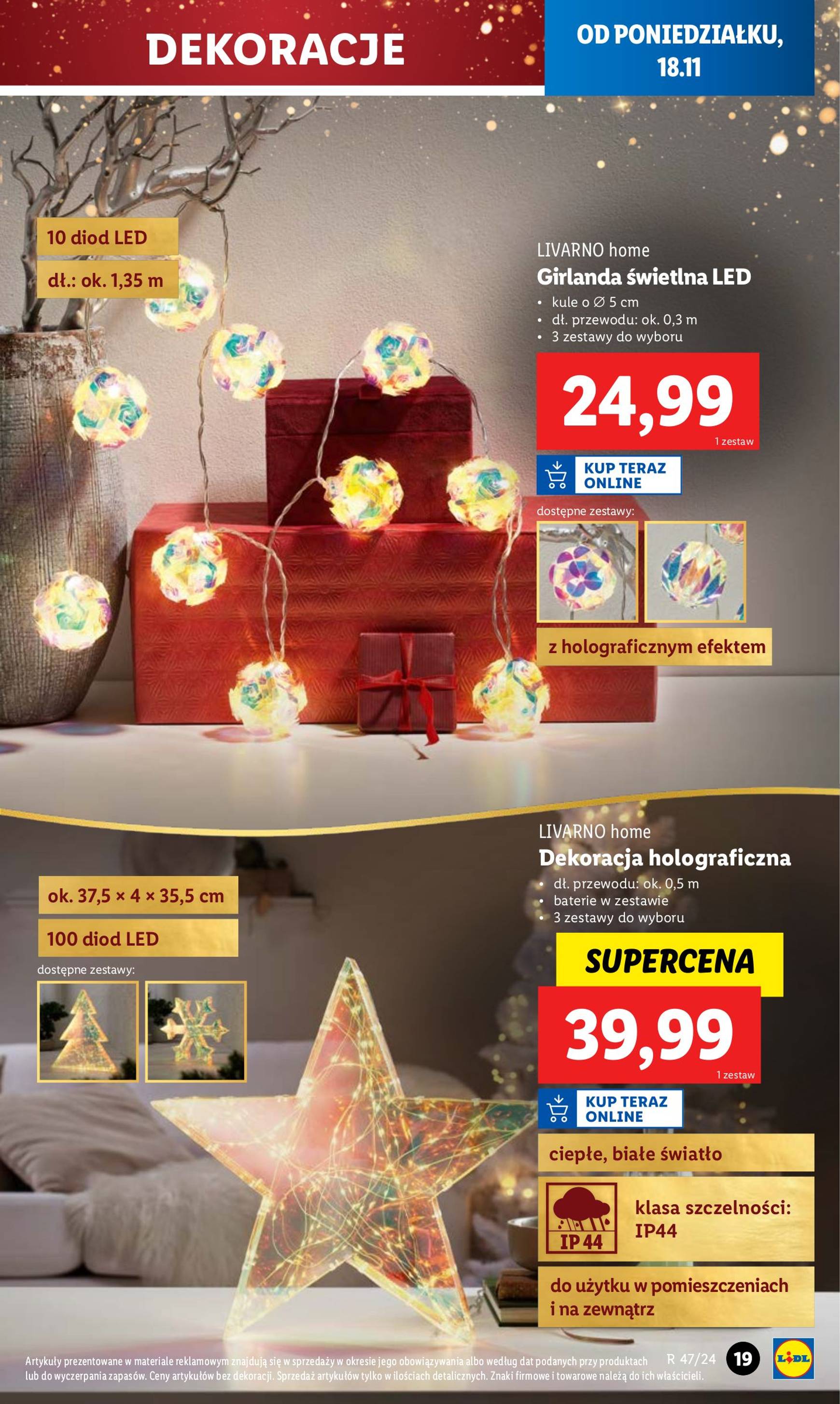 Lidl - Katalog Okazji gazetka ważna od 18.11. - 23.11. 21