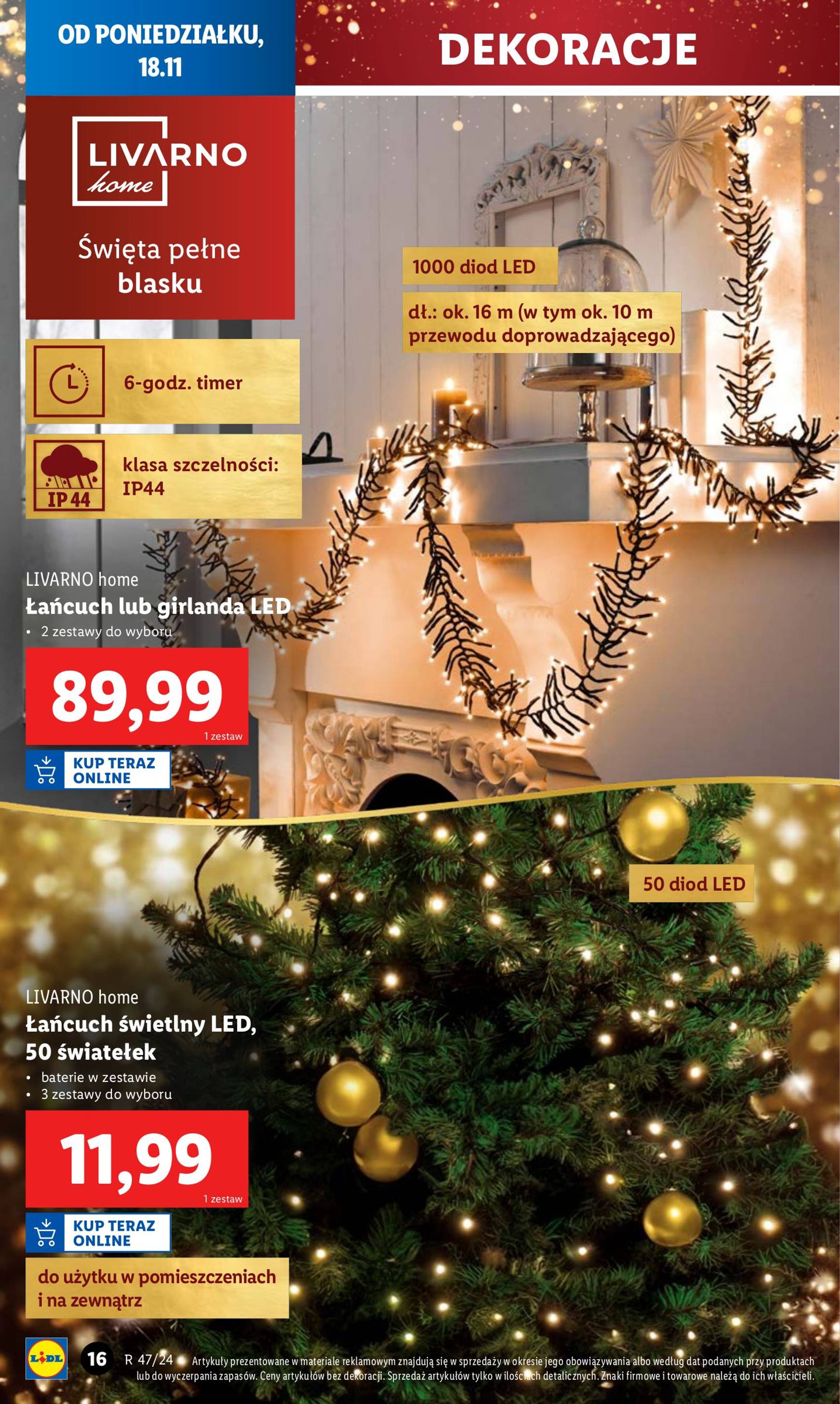 Lidl - Katalog Okazji gazetka ważna od 18.11. - 23.11. 18