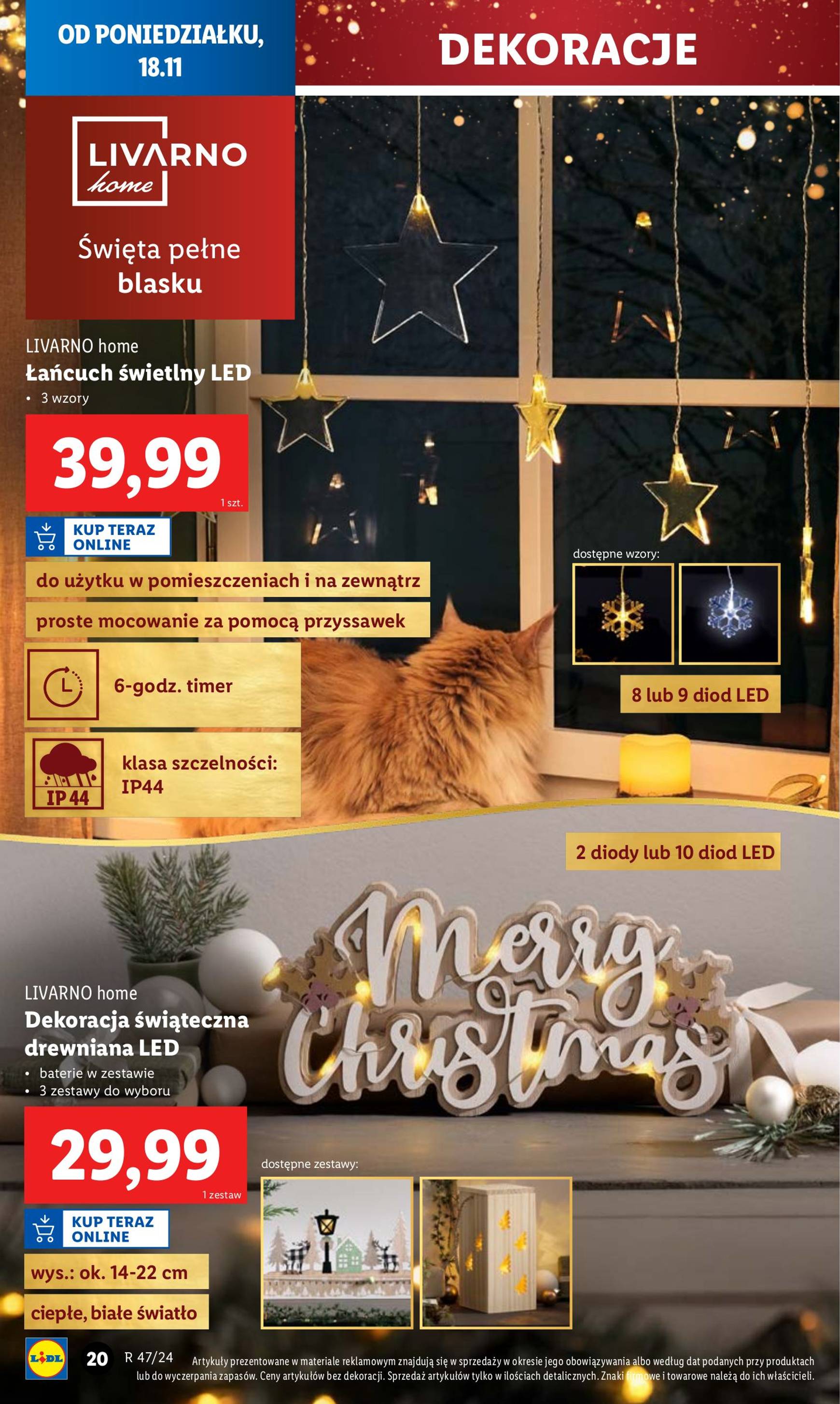 Lidl - Katalog Okazji gazetka ważna od 18.11. - 23.11. 22