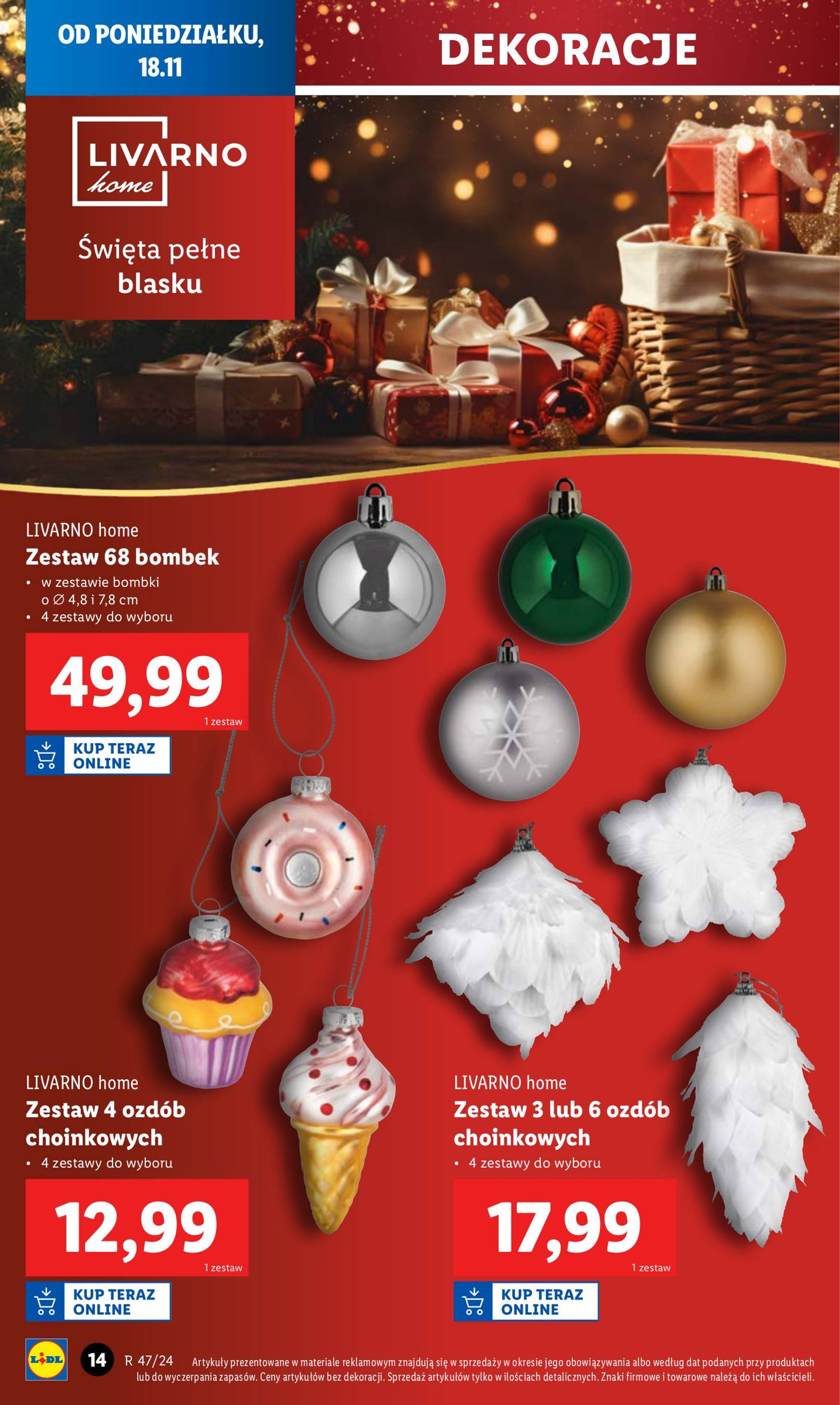 Lidl - Katalog Okazji gazetka ważna od 18.11. - 23.11. 16