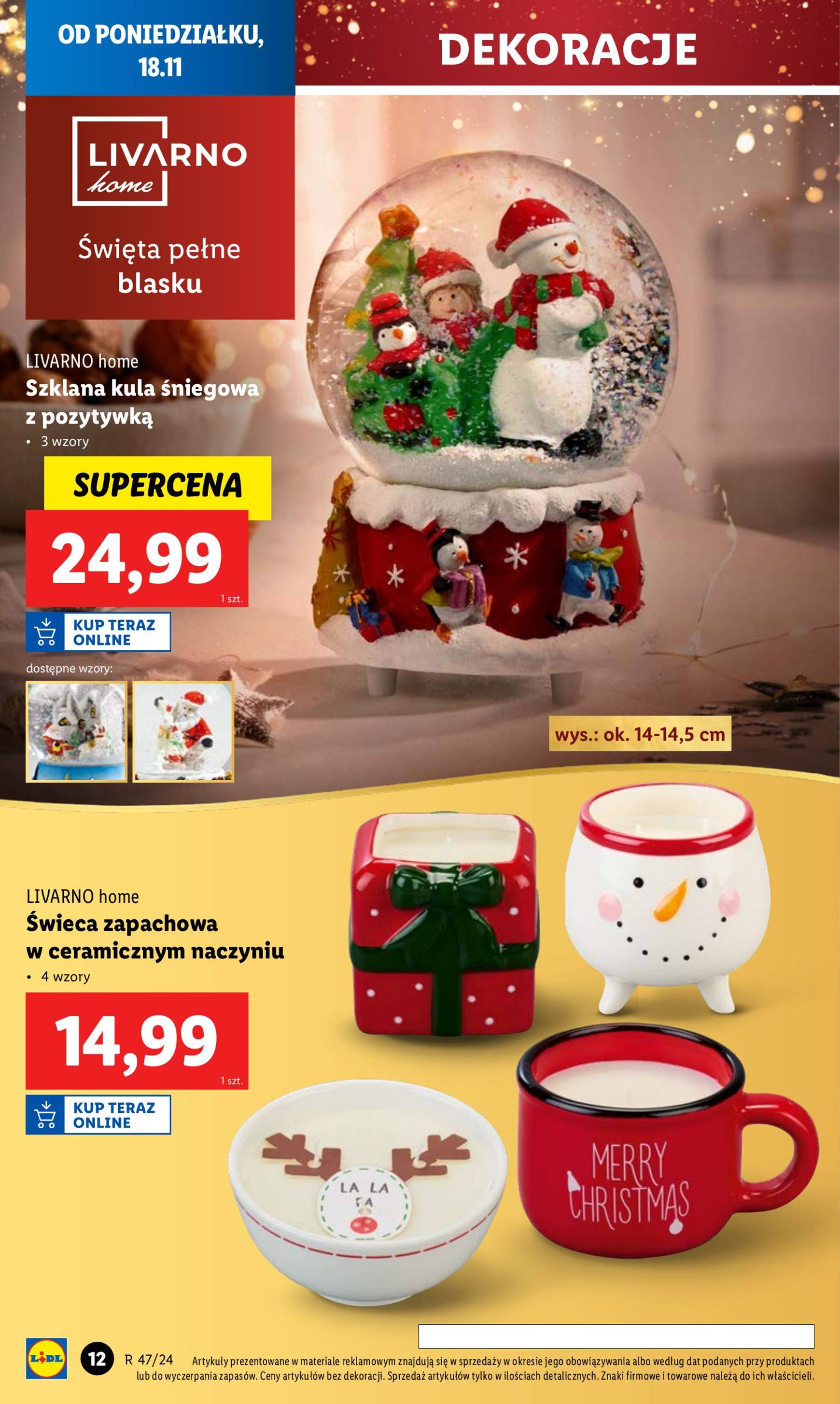 Lidl - Katalog Okazji gazetka ważna od 18.11. - 23.11. 14