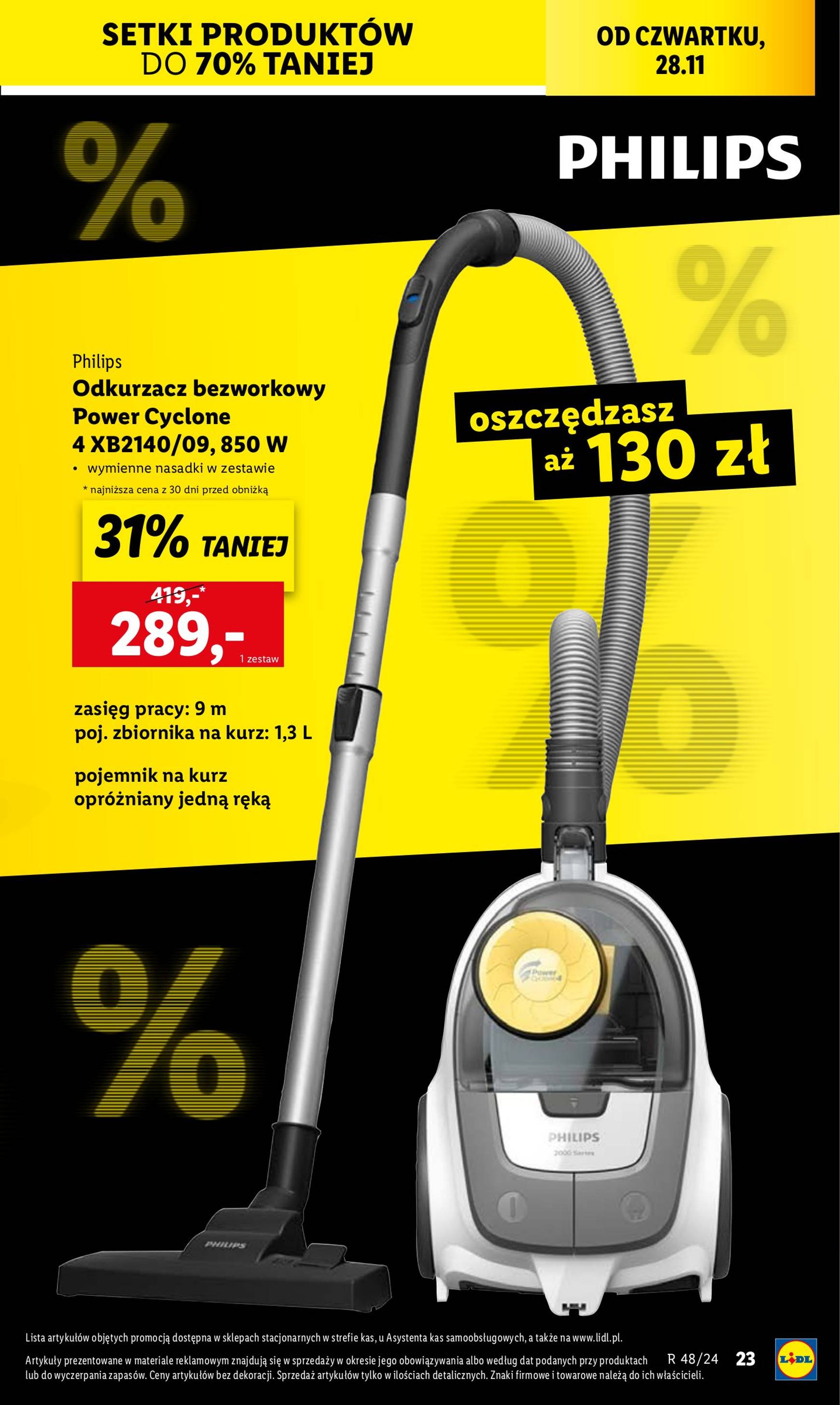 Lidl - Black Friday gazetka ważna od 25.11. - 30.11. 23