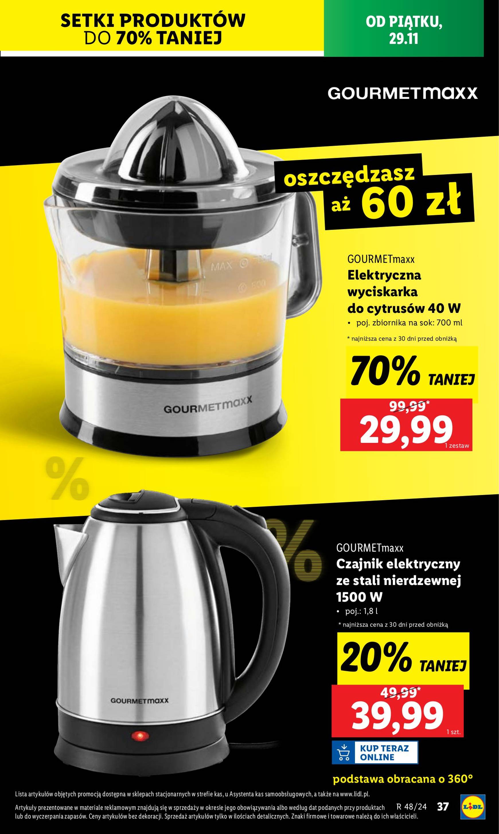 Lidl - Black Friday gazetka ważna od 25.11. - 30.11. 39