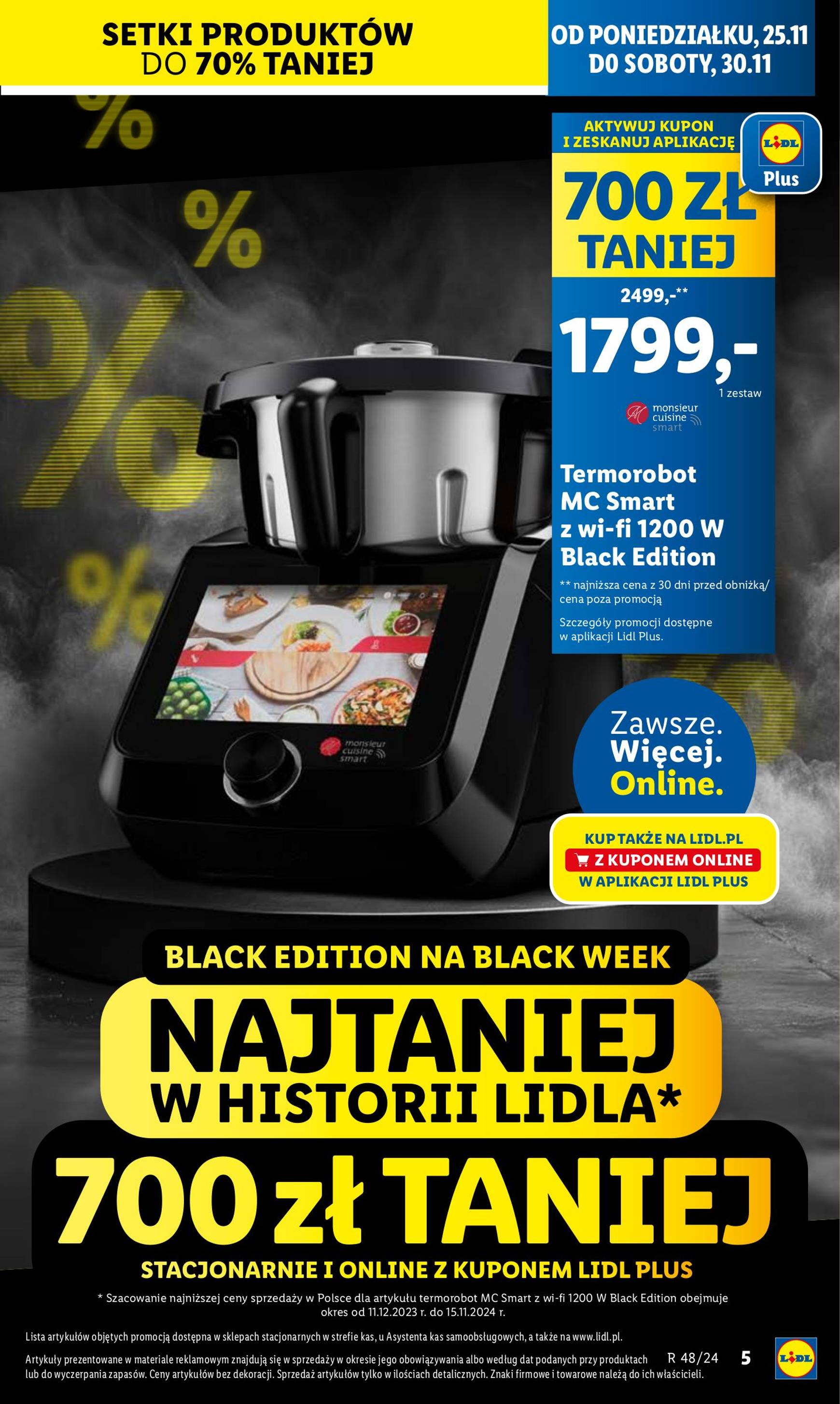 Lidl - Black Friday gazetka ważna od 25.11. - 30.11. 5