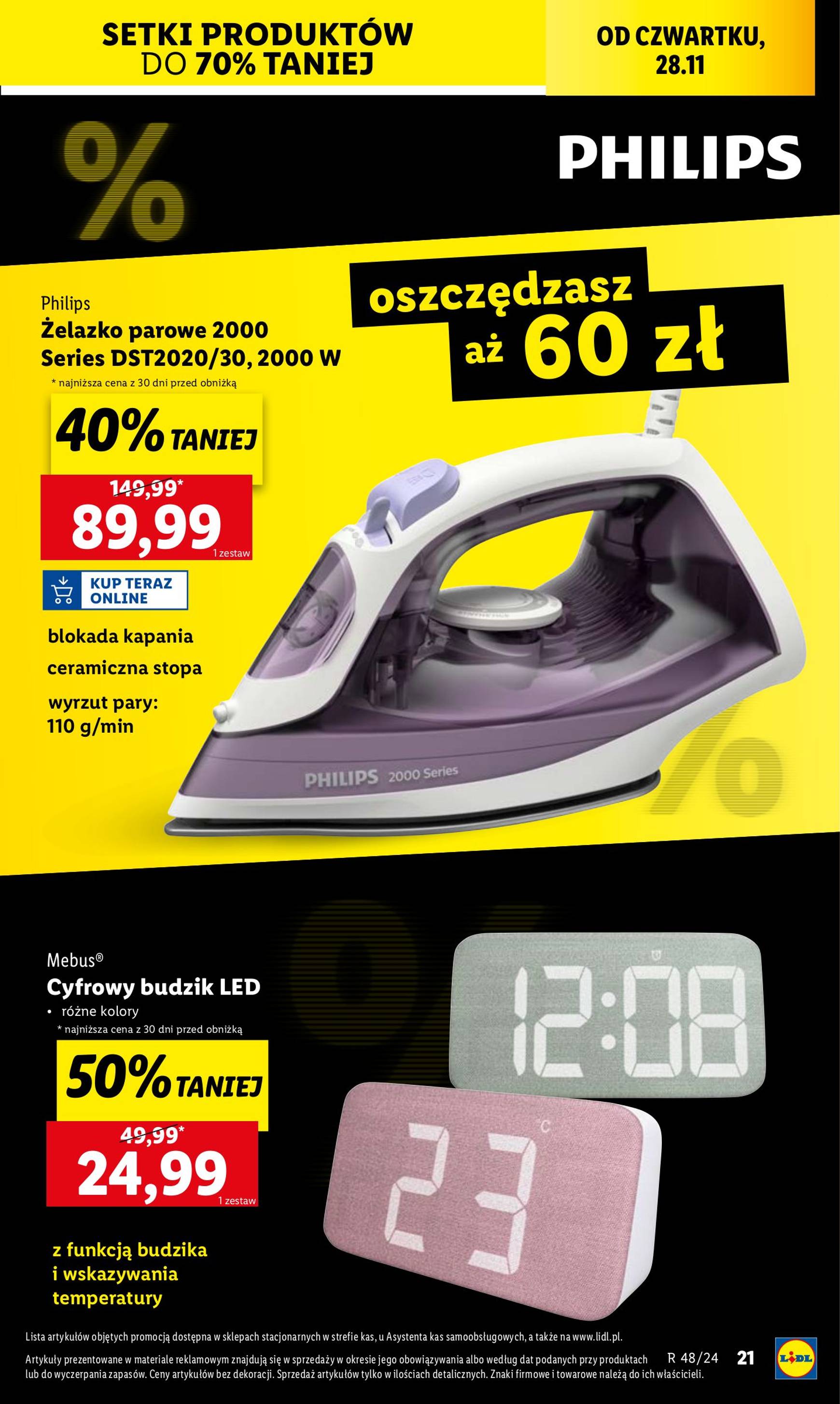 Lidl - Black Friday gazetka ważna od 25.11. - 30.11. 21