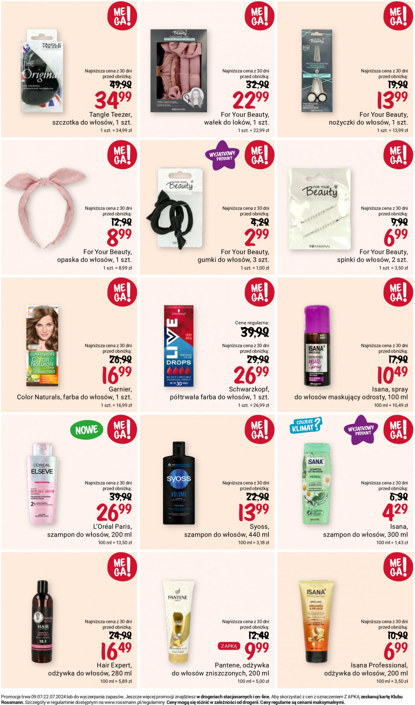 Rossmann gazetka aktualna ważna od 09.07. - 22.07. 3