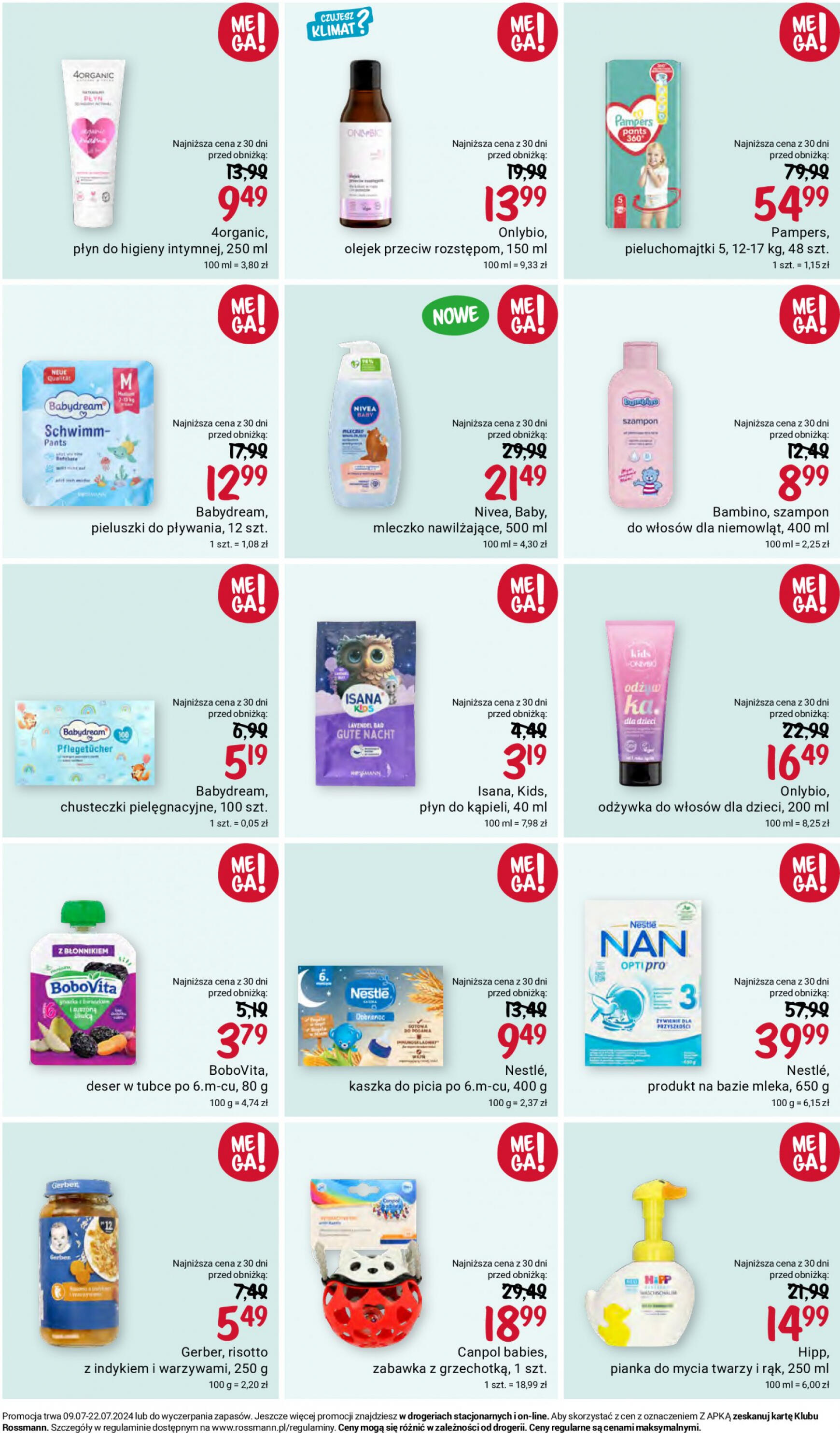 Rossmann gazetka aktualna ważna od 09.07. - 22.07. 8