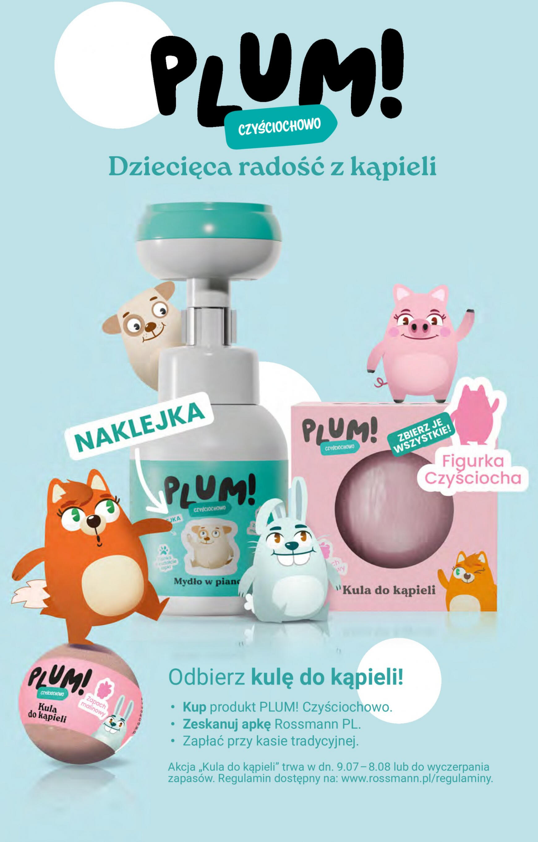 Rossmann gazetka aktualna ważna od 09.07. - 22.07. 13