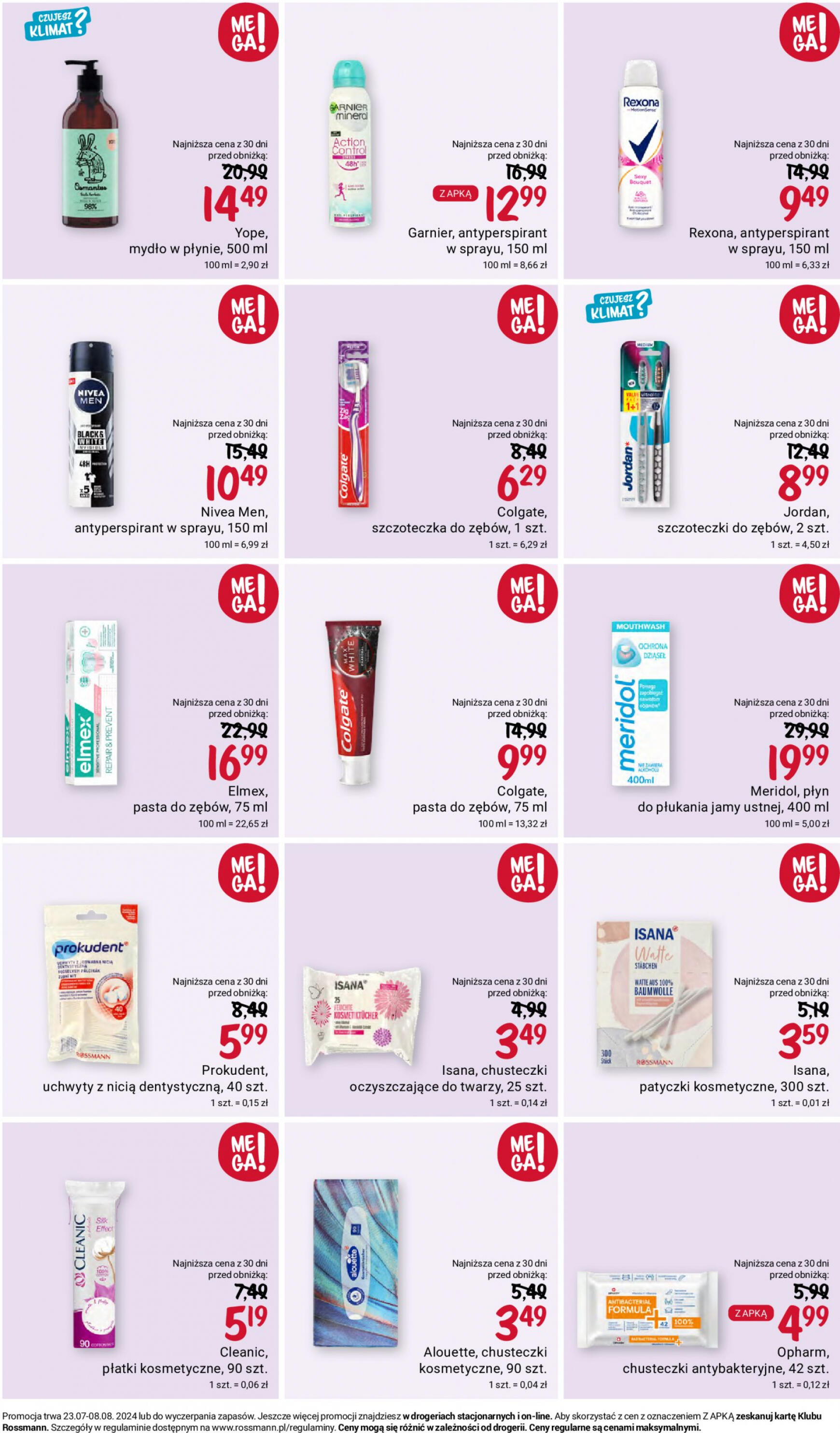 Rossmann gazetka aktualna ważna od 23.07. - 08.08. 6