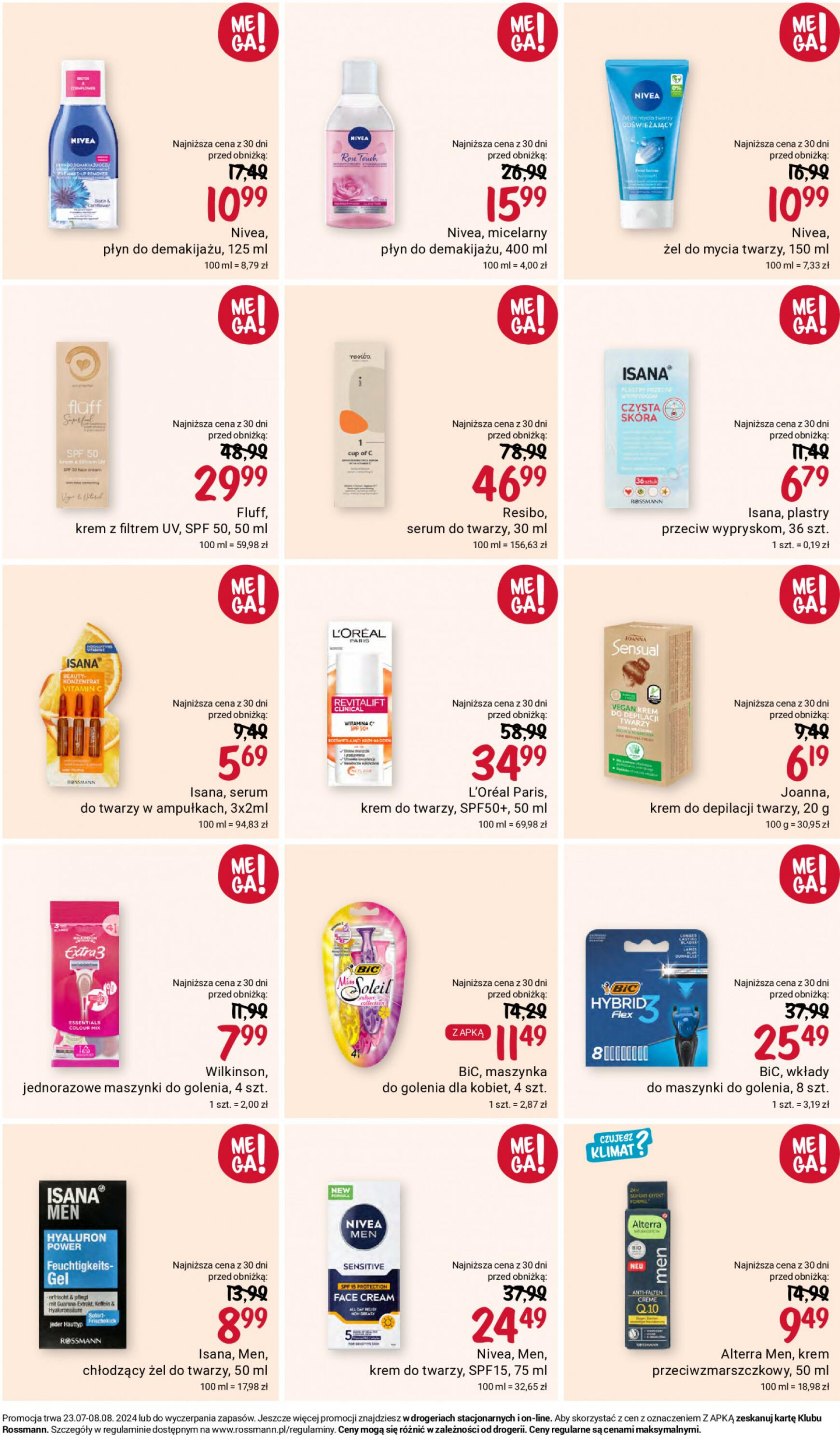 Rossmann gazetka aktualna ważna od 23.07. - 08.08. 4