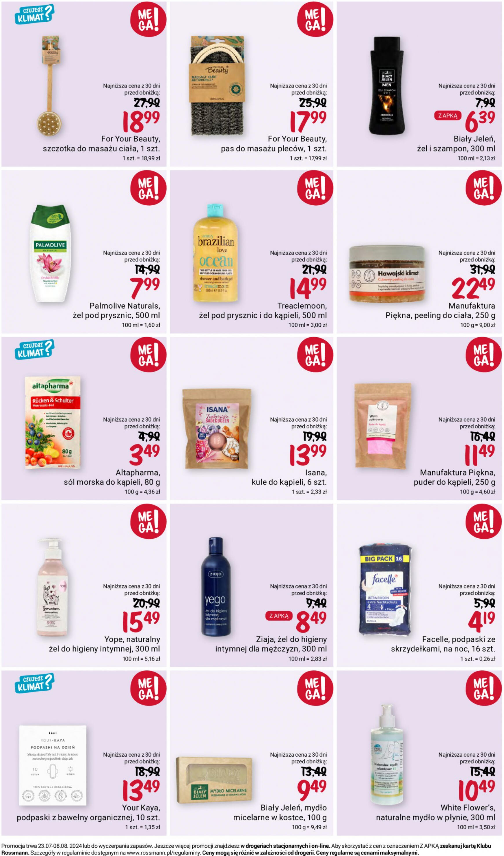 Rossmann gazetka aktualna ważna od 23.07. - 08.08. 5