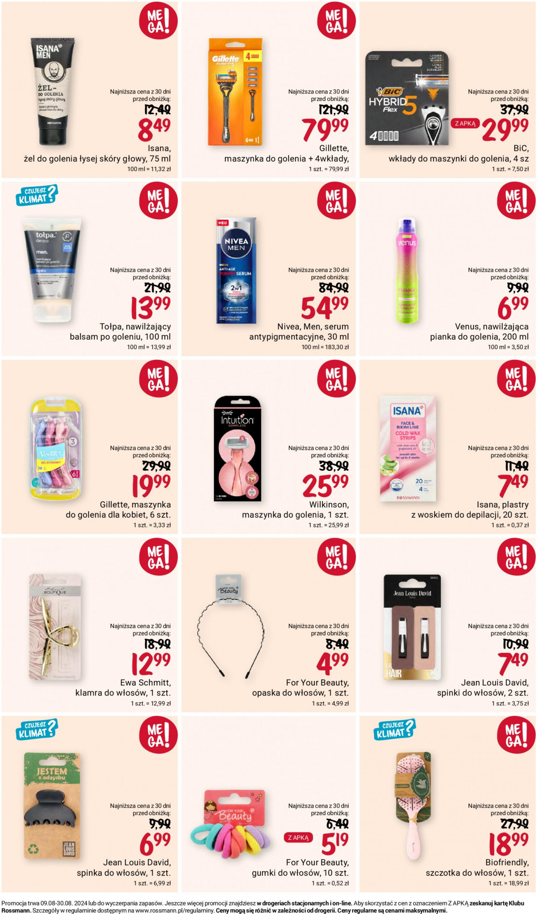 Rossmann gazetka aktualna ważna od 09.08. - 30.08. 5