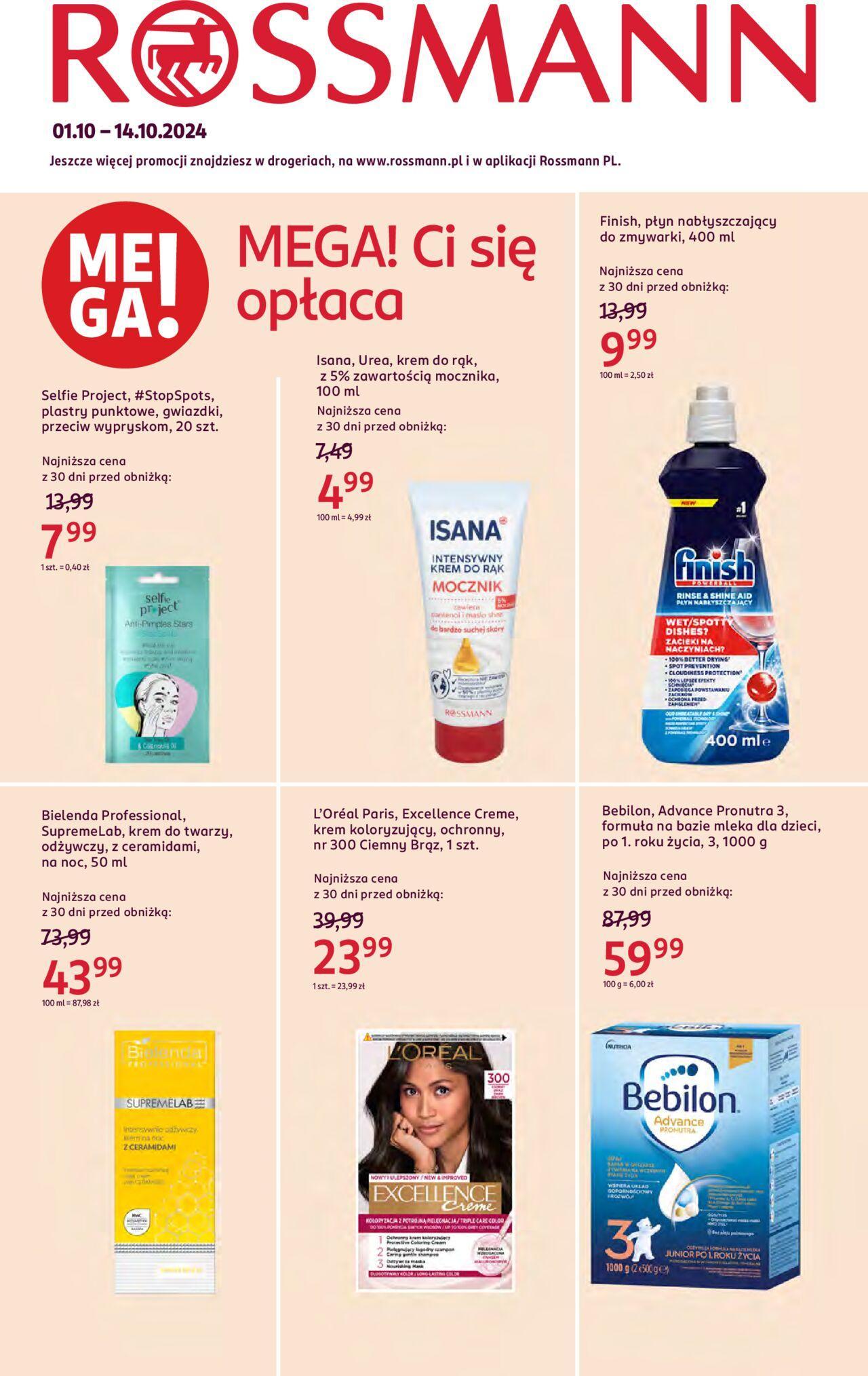 Rossmann gazetka 01.10.2024 - 14.10.2024