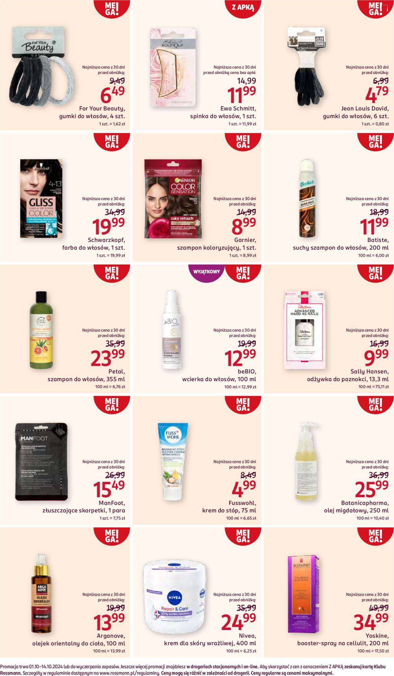 Rossmann gazetka 01.10.2024 - 14.10.2024 10