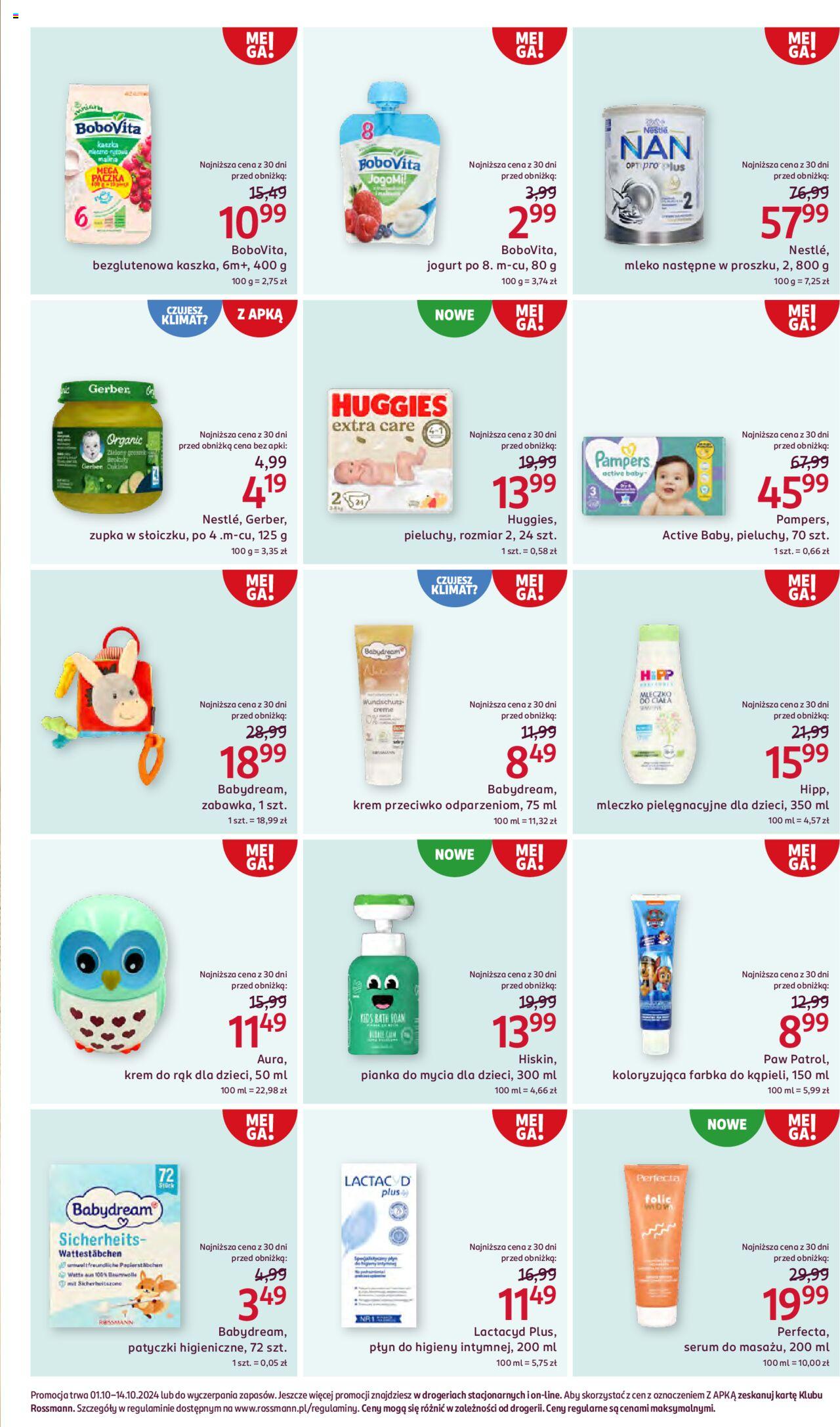 Rossmann gazetka 01.10.2024 - 14.10.2024 3