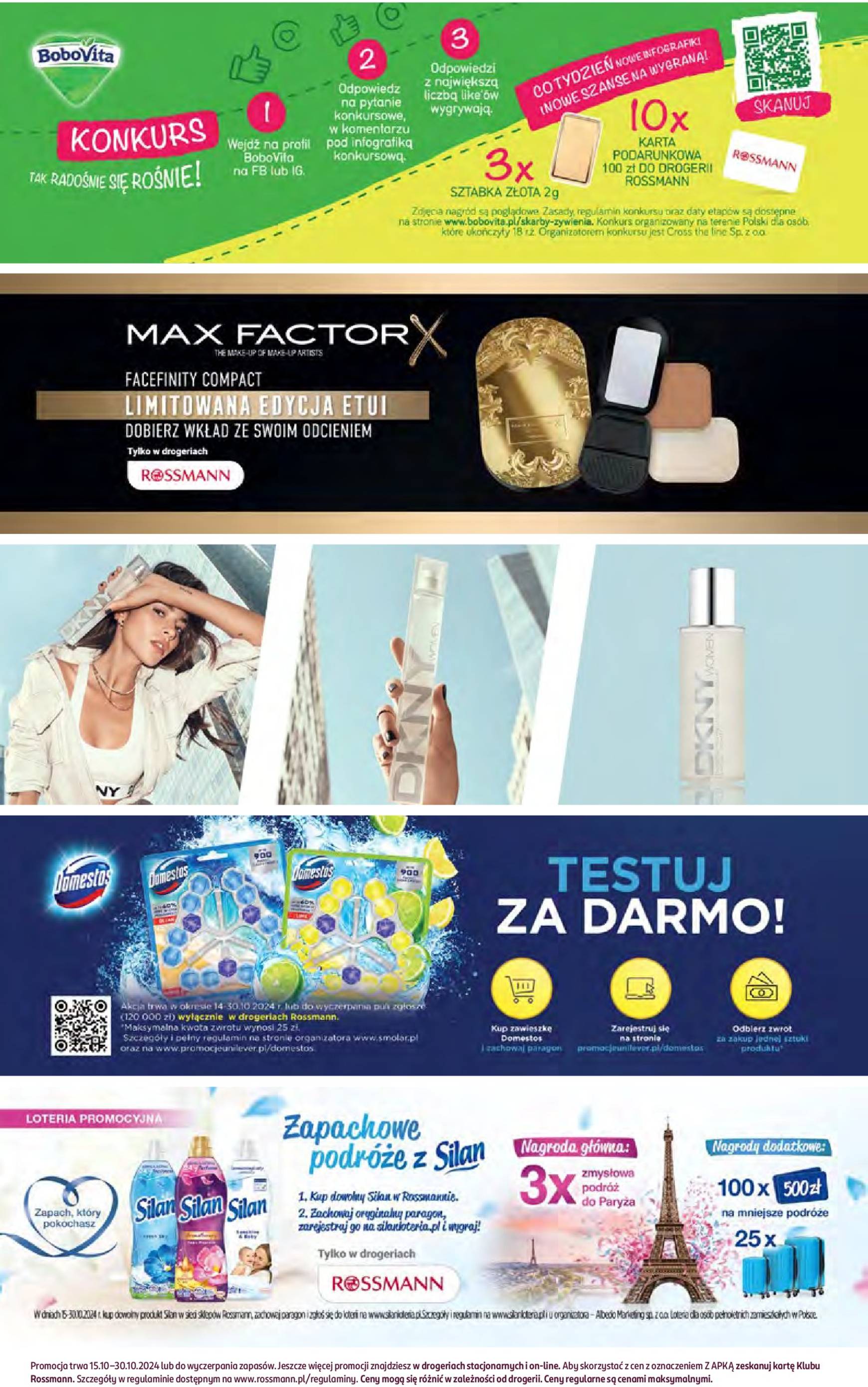 Rossmann gazetka ważna od 15.10. - 30.10. 14