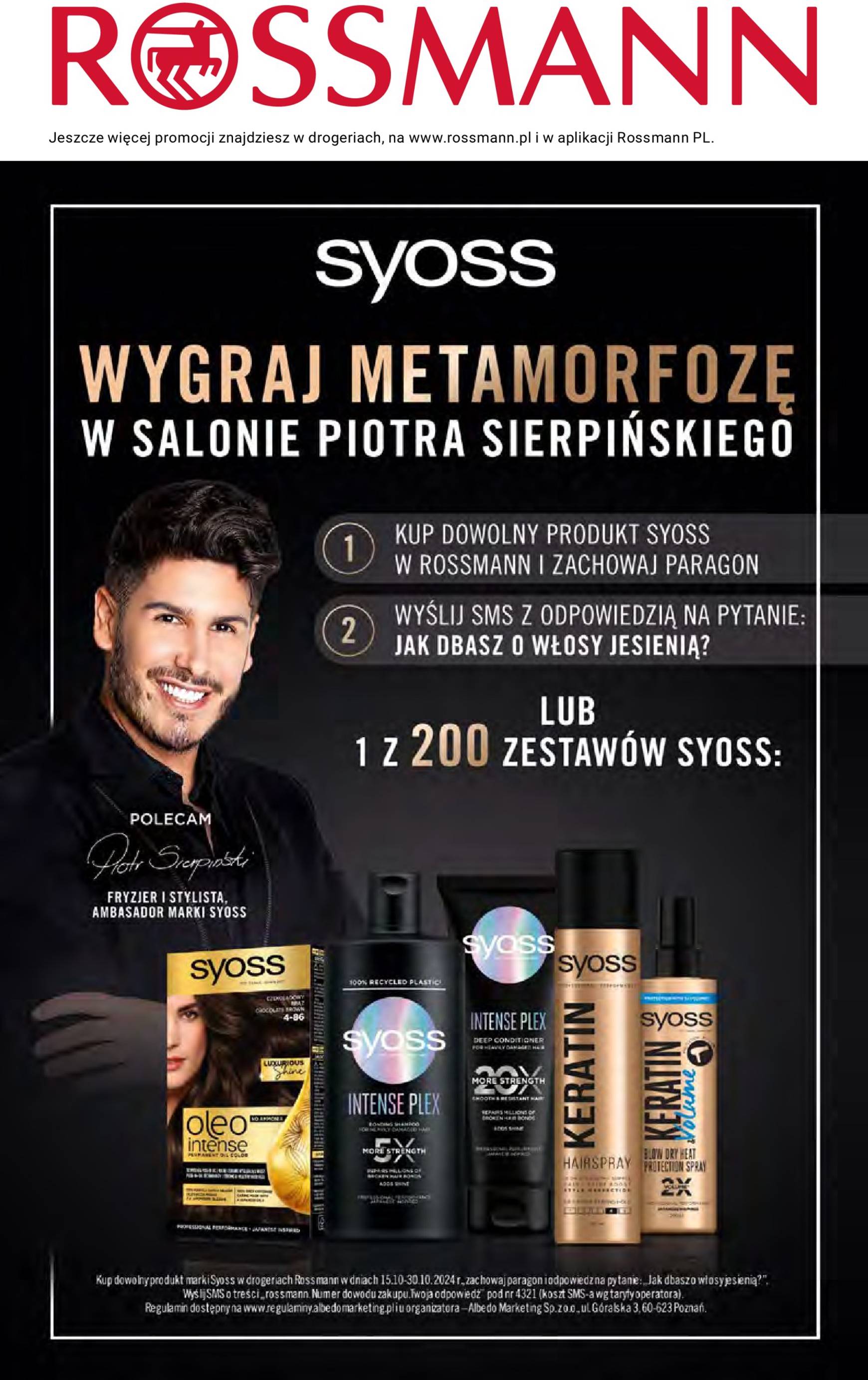 Rossmann gazetka ważna od 15.10. - 30.10. 16