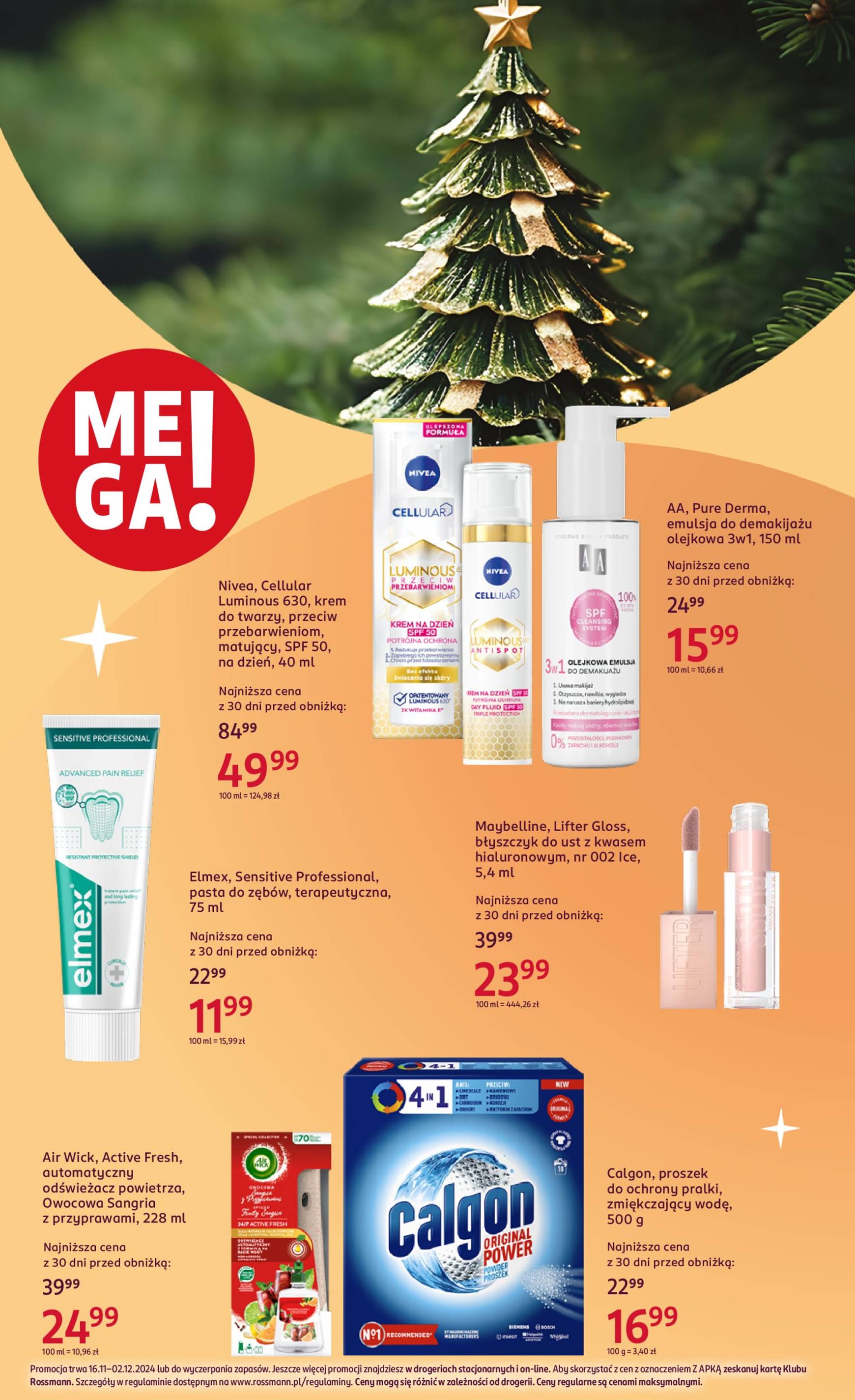 Rossmann gazetka ważna od 16.11. - 02.12. 15