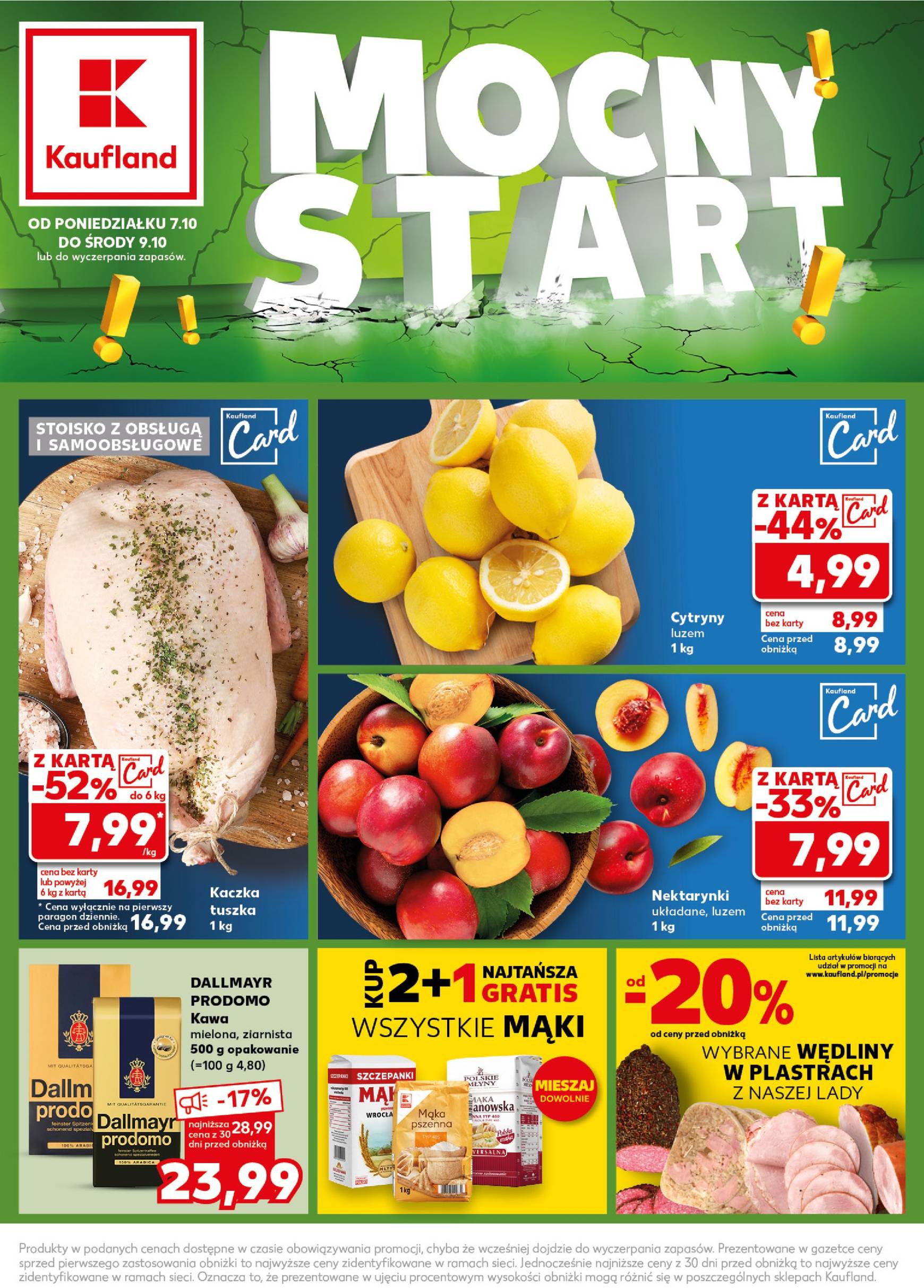 Kaufland - Mocny Start gazetka ważna od 07.10. - 09.10.