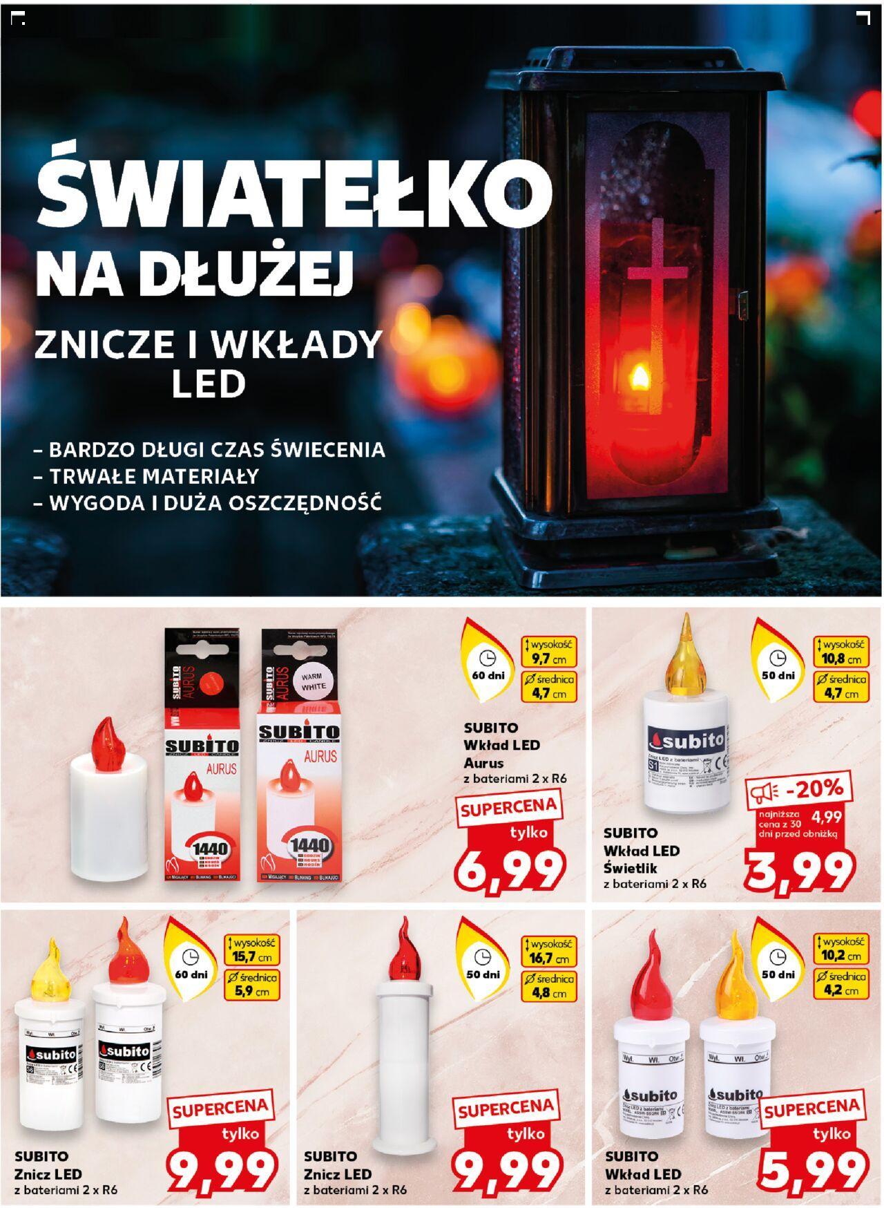 Kaufland gazetka - Znicze 03.10.2024 - 09.10.2024 8