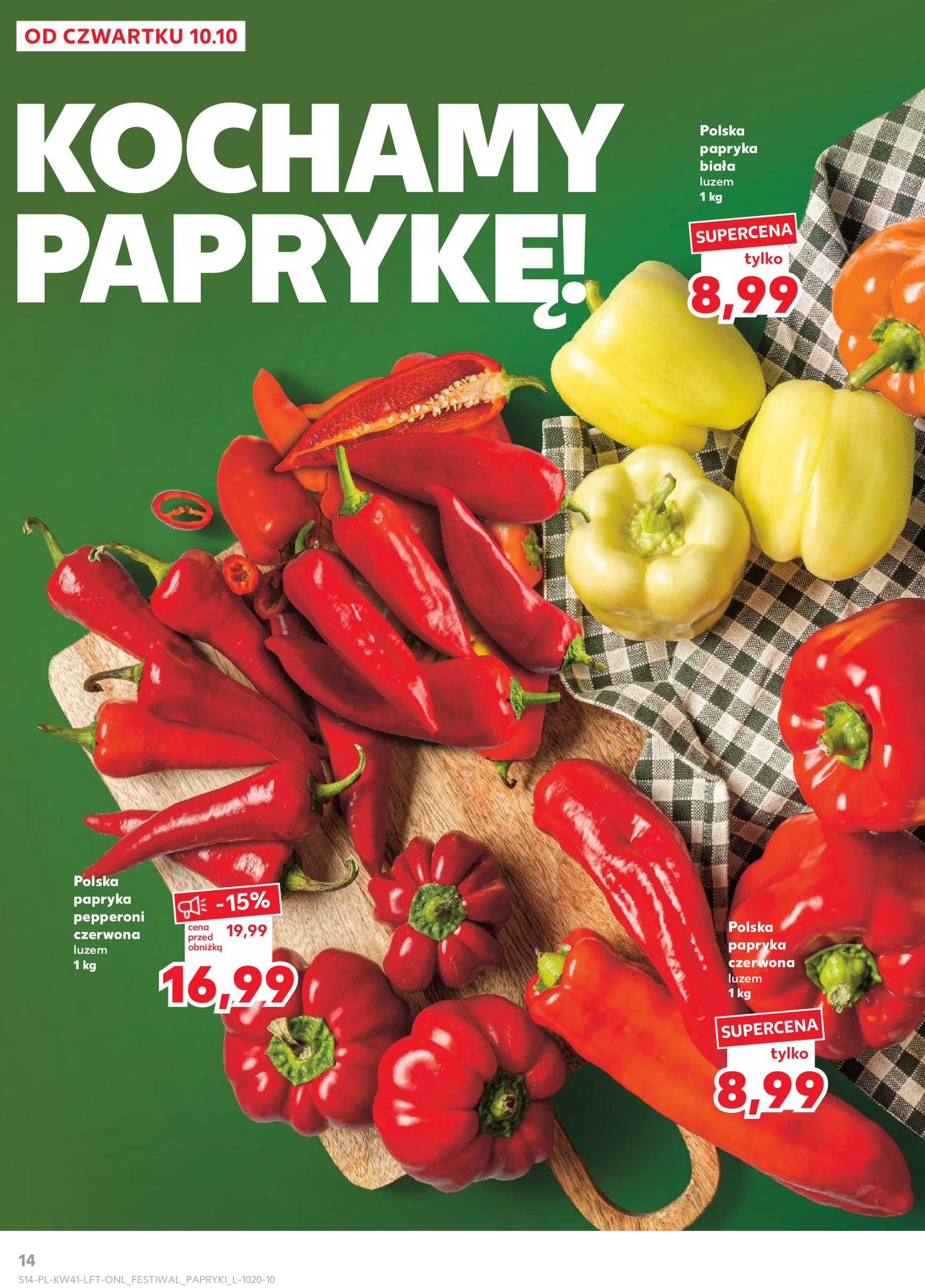 Kaufland gazetka ważna od 10.10. - 16.10. 14