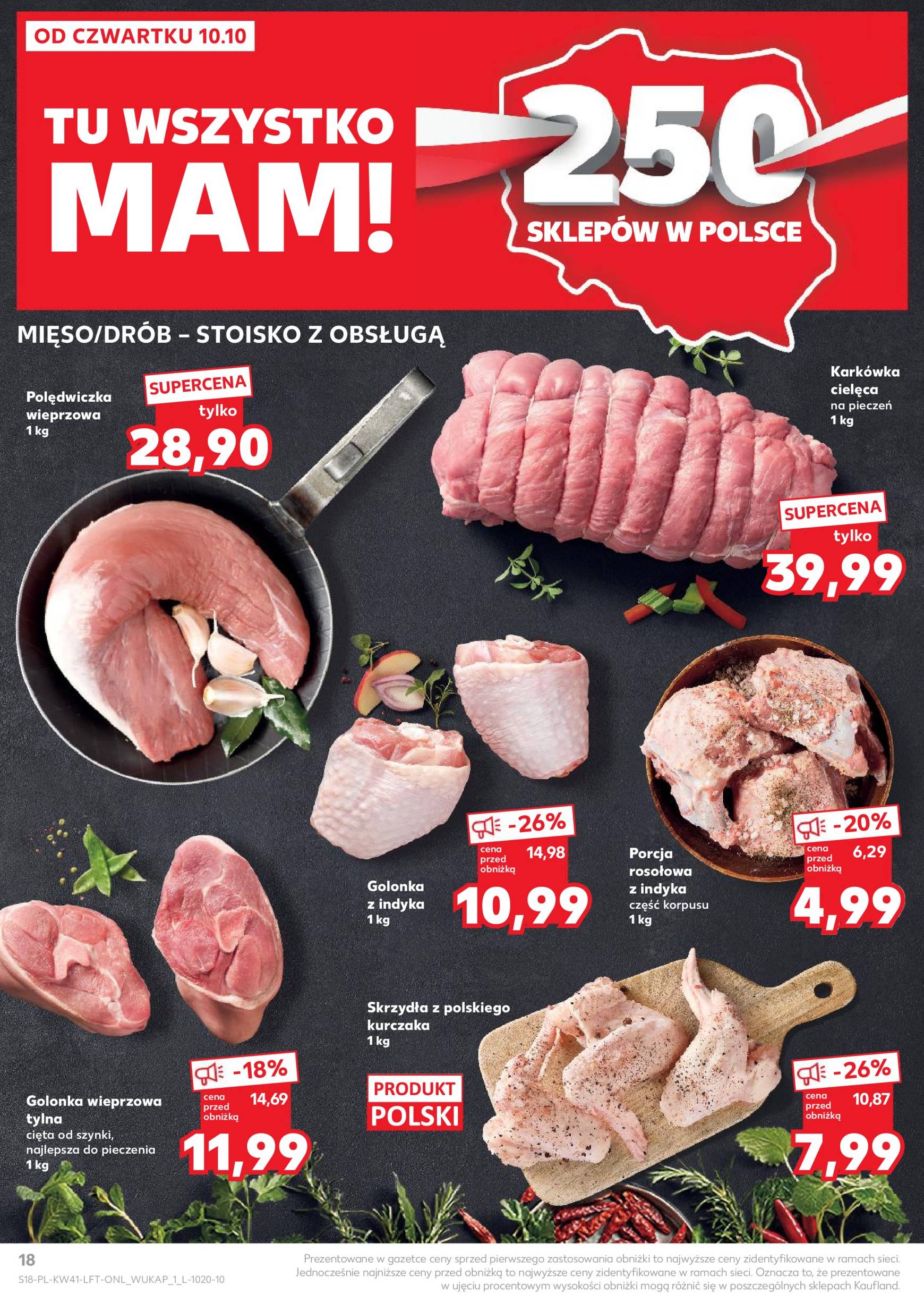 Kaufland gazetka ważna od 10.10. - 16.10. 18