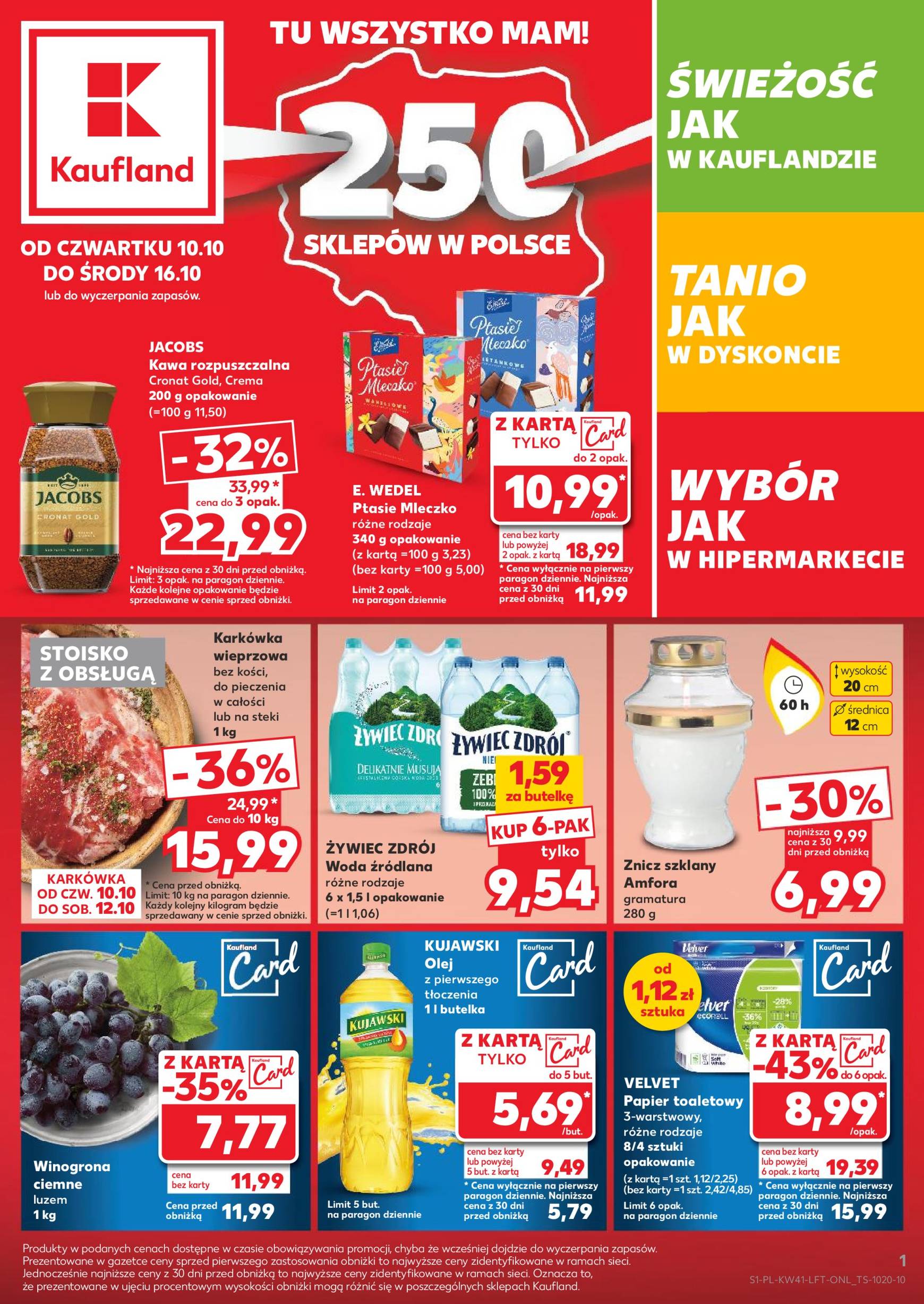 Kaufland gazetka ważna od 10.10. - 16.10.