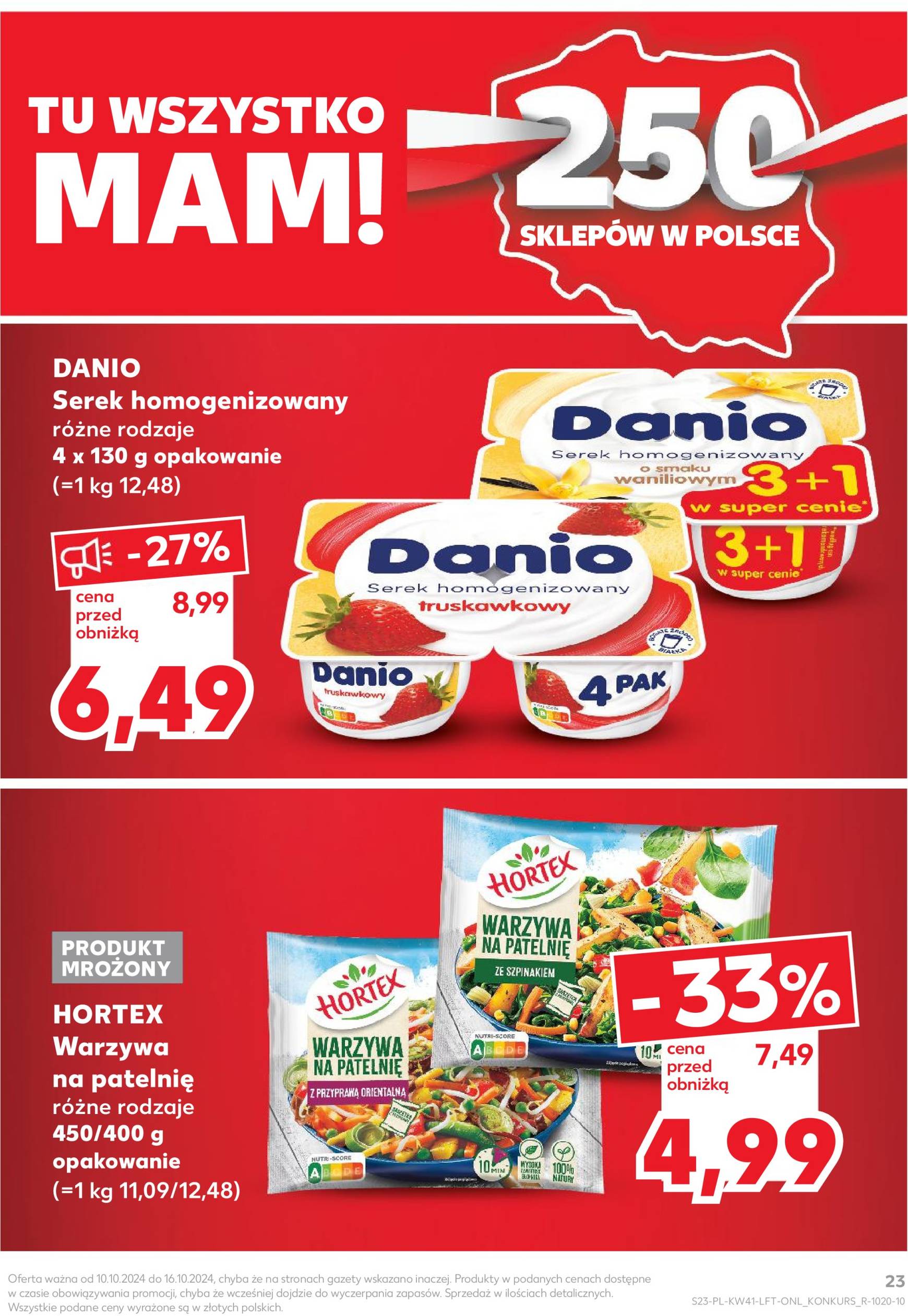 Kaufland gazetka ważna od 10.10. - 16.10. 23