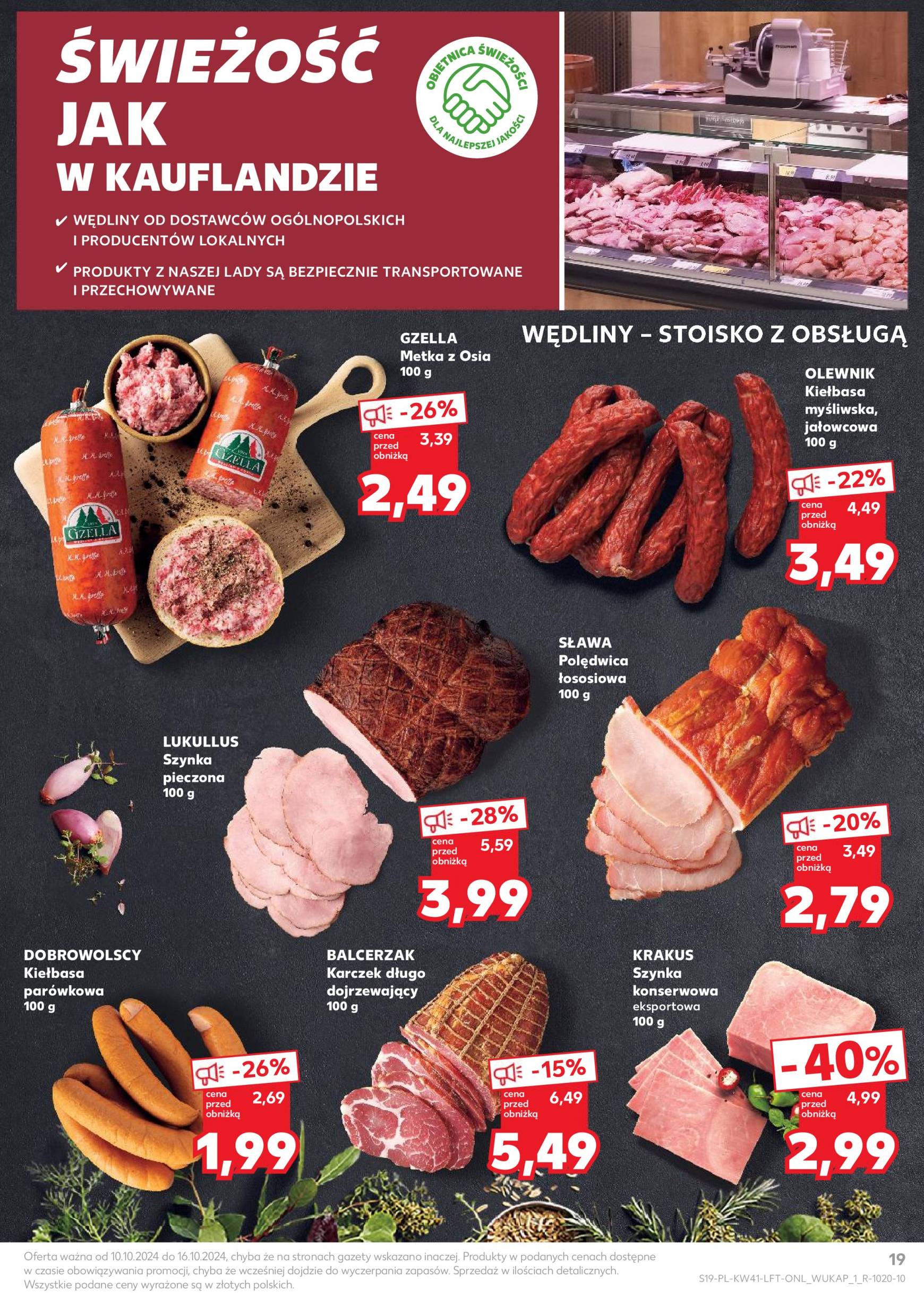 Kaufland gazetka ważna od 10.10. - 16.10. 19