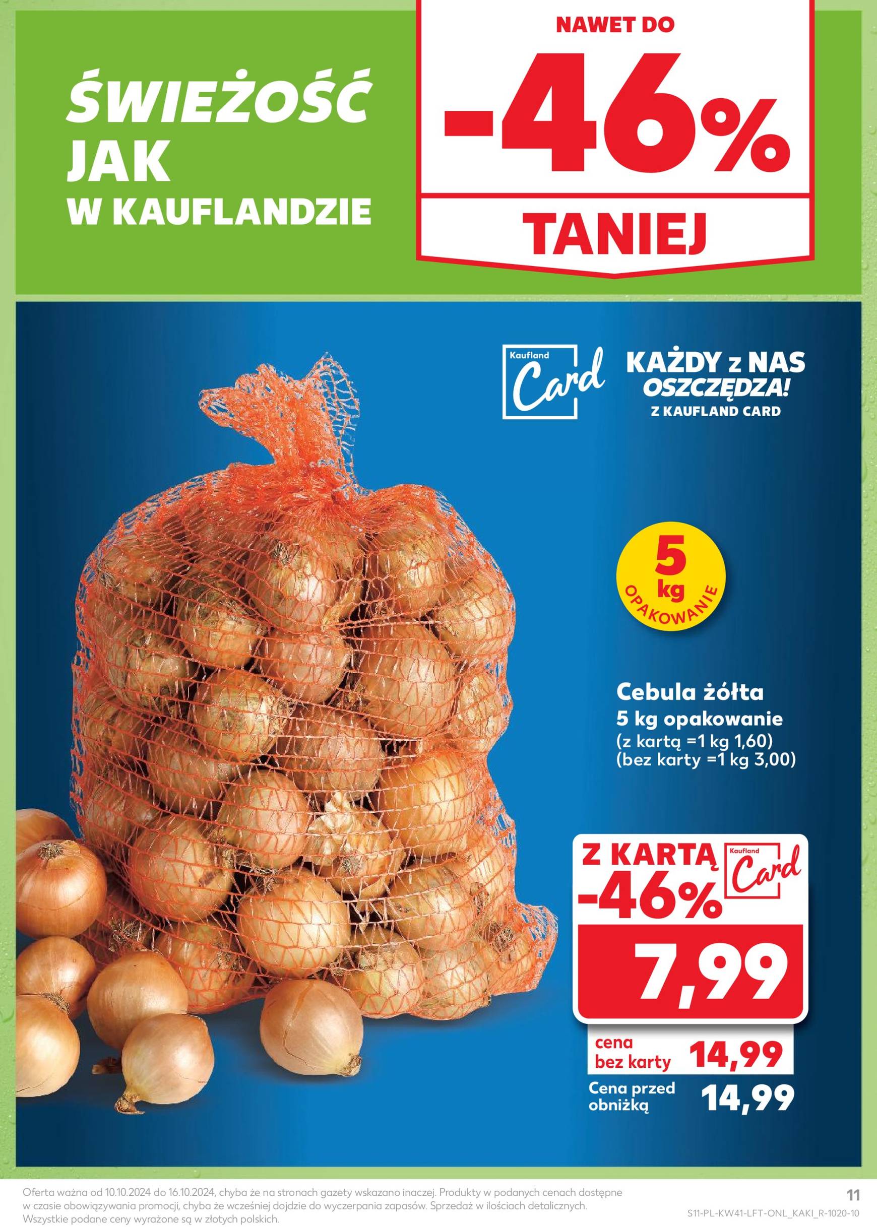 Kaufland gazetka ważna od 10.10. - 16.10. 11