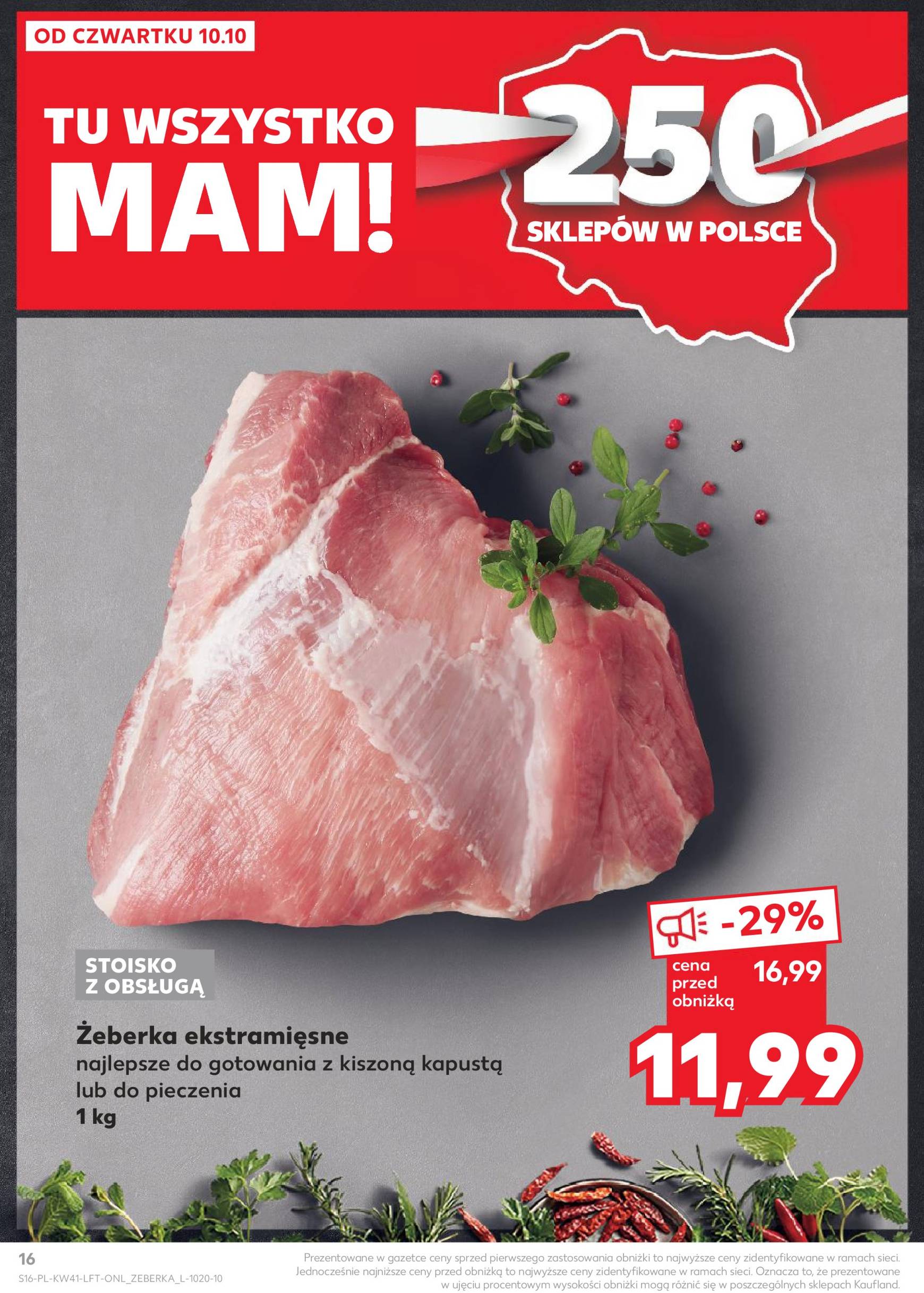 Kaufland gazetka ważna od 10.10. - 16.10. 16