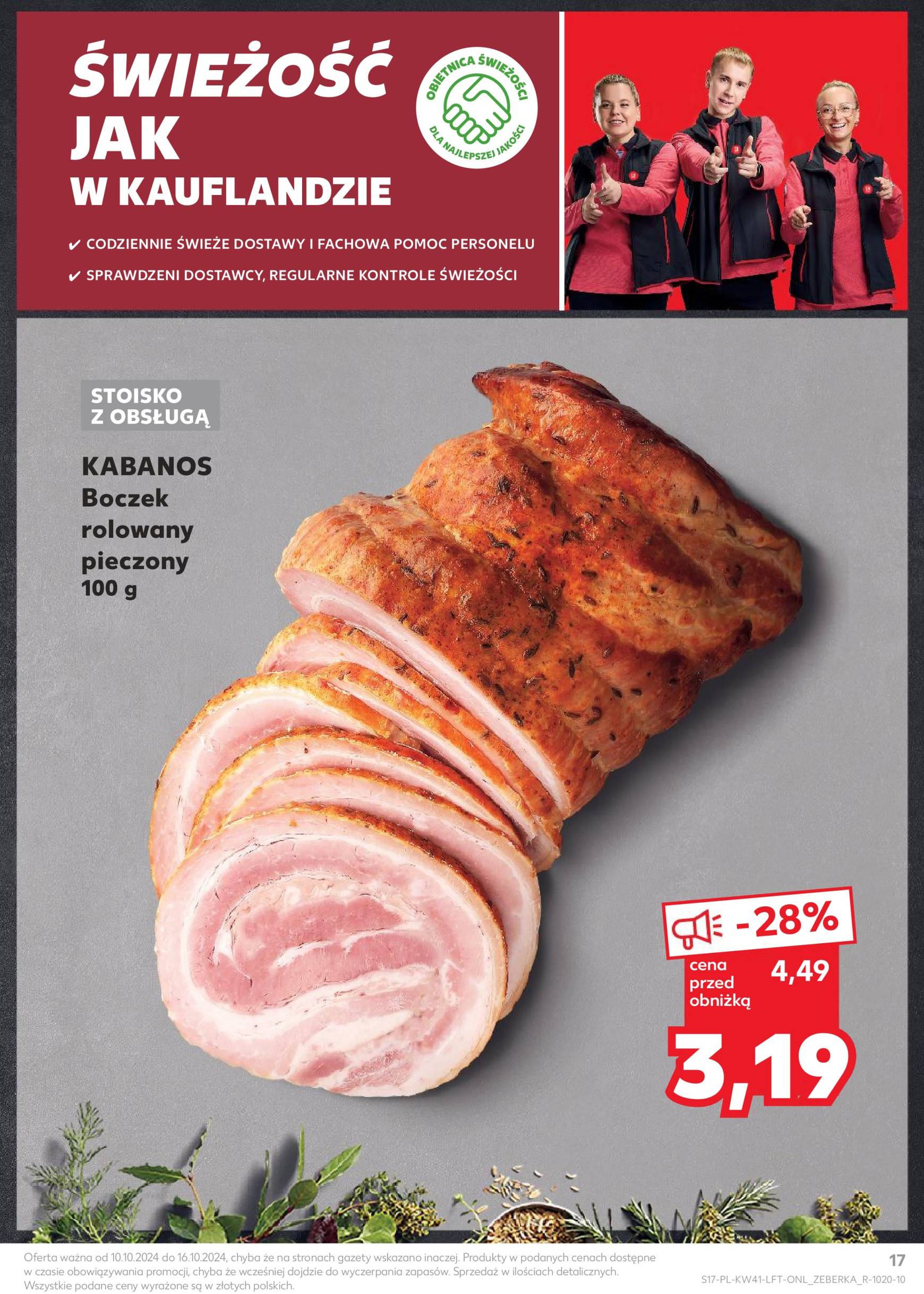 Kaufland gazetka ważna od 10.10. - 16.10. 17