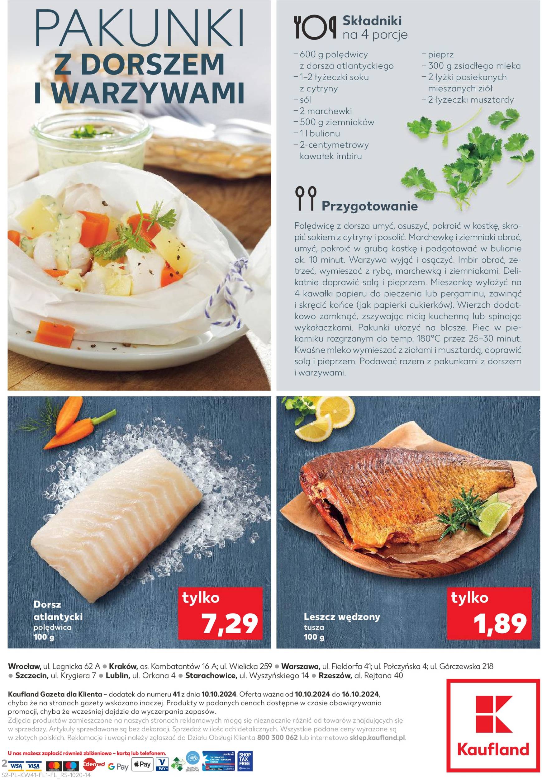 Kaufland - Czas na Ryby gazetka ważna od 10.10. - 16.10. 2