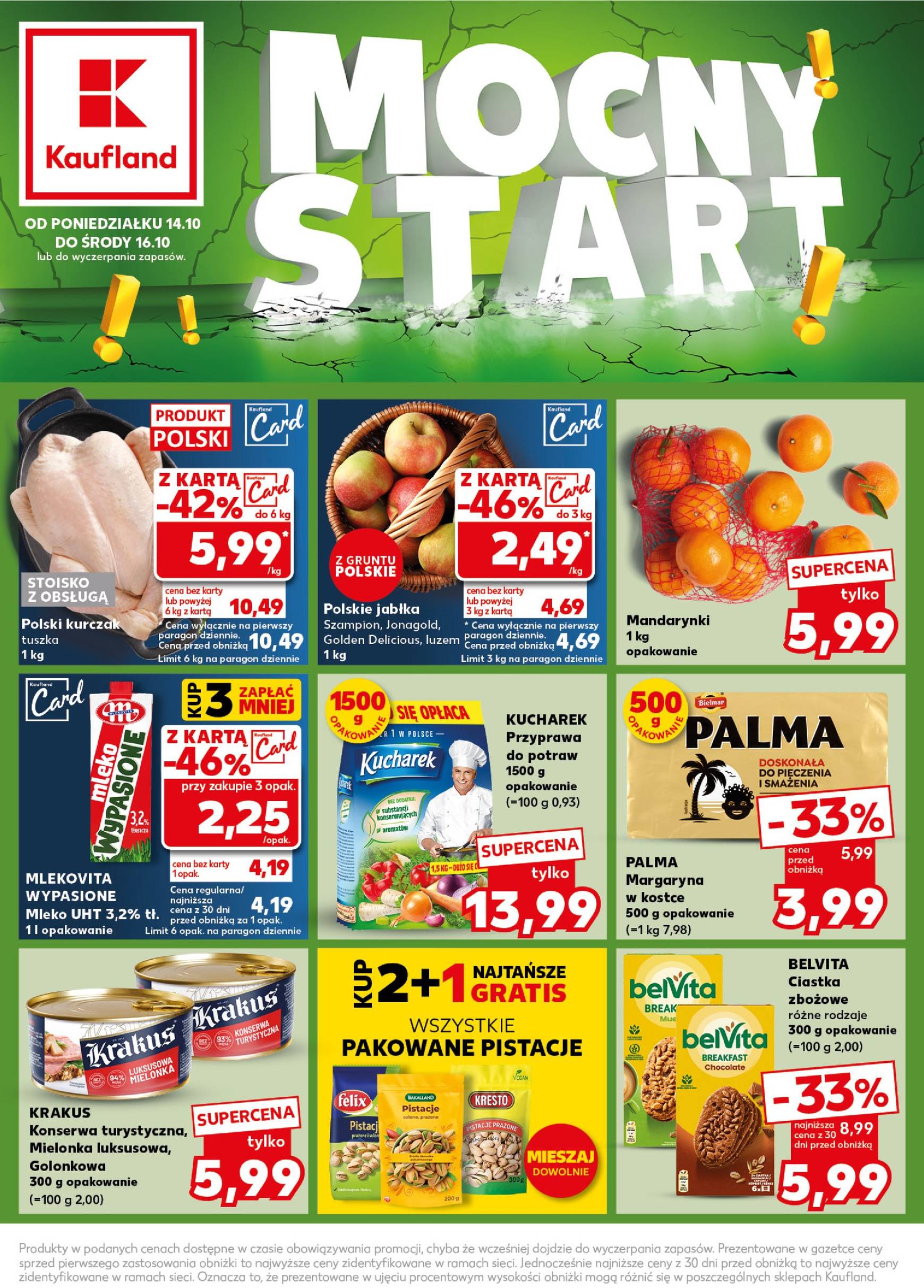 Kaufland - Mocny Start gazetka ważna od 14.10. - 16.10.