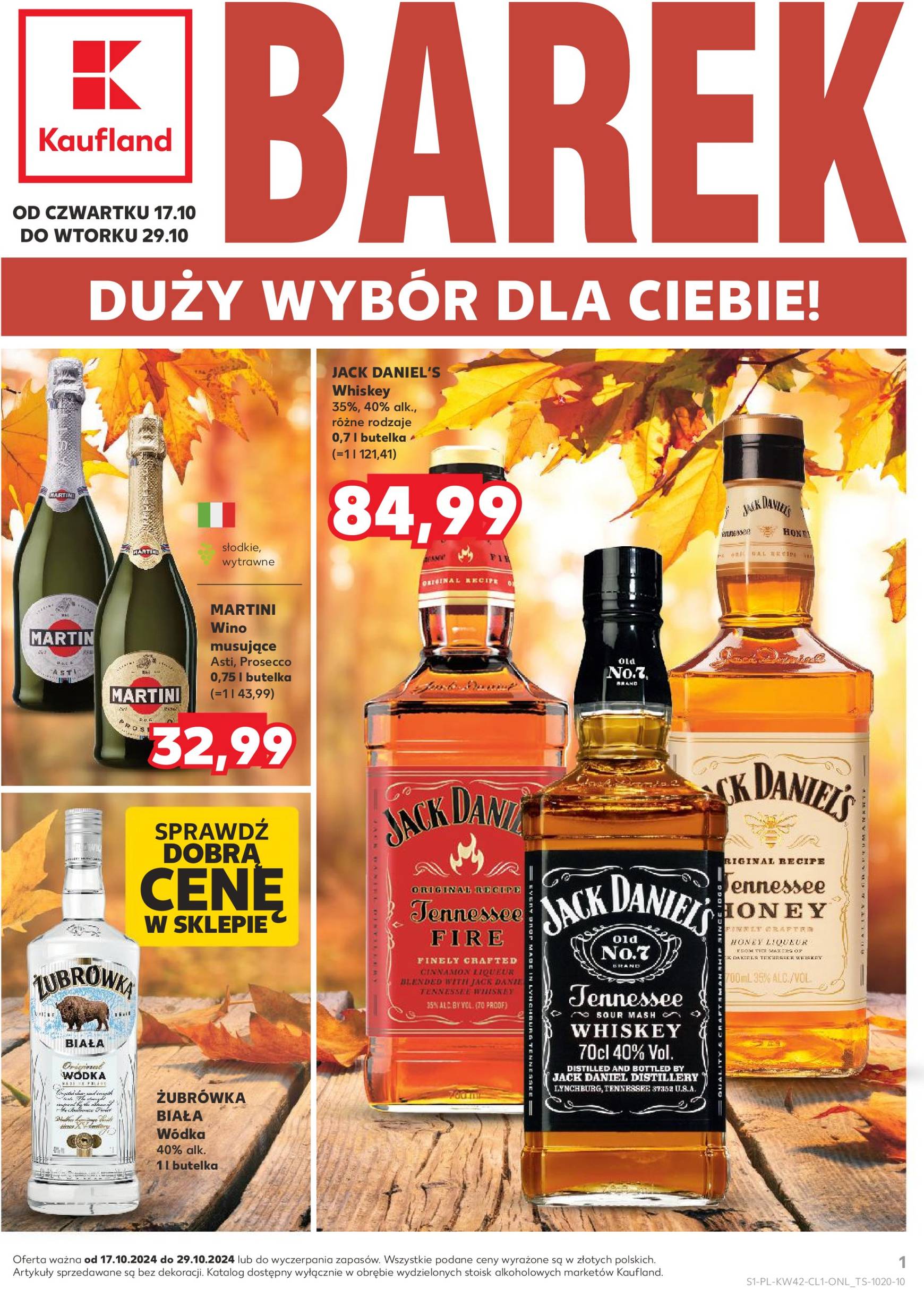 Kaufland - Barek gazetka ważna od 17.10. - 29.10.