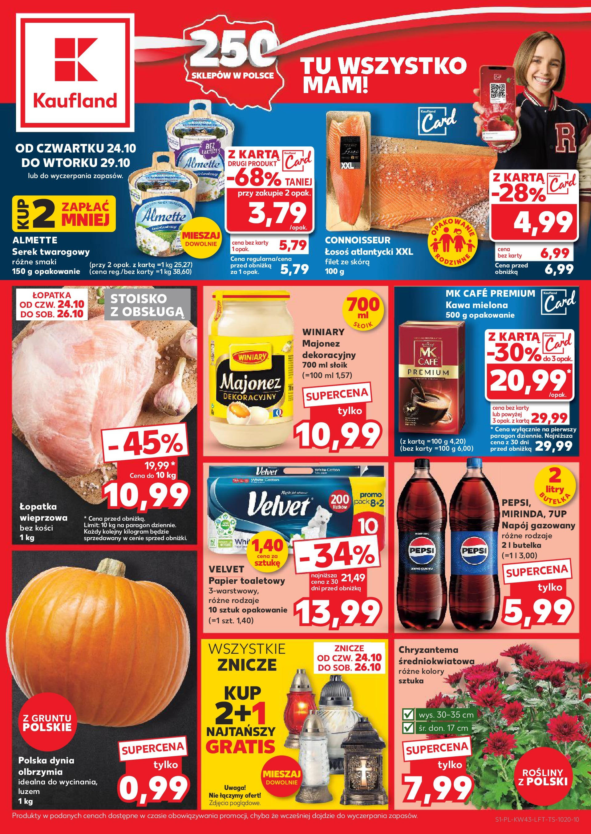 Kaufland gazetka 24.10.2024 - 29.10.2024