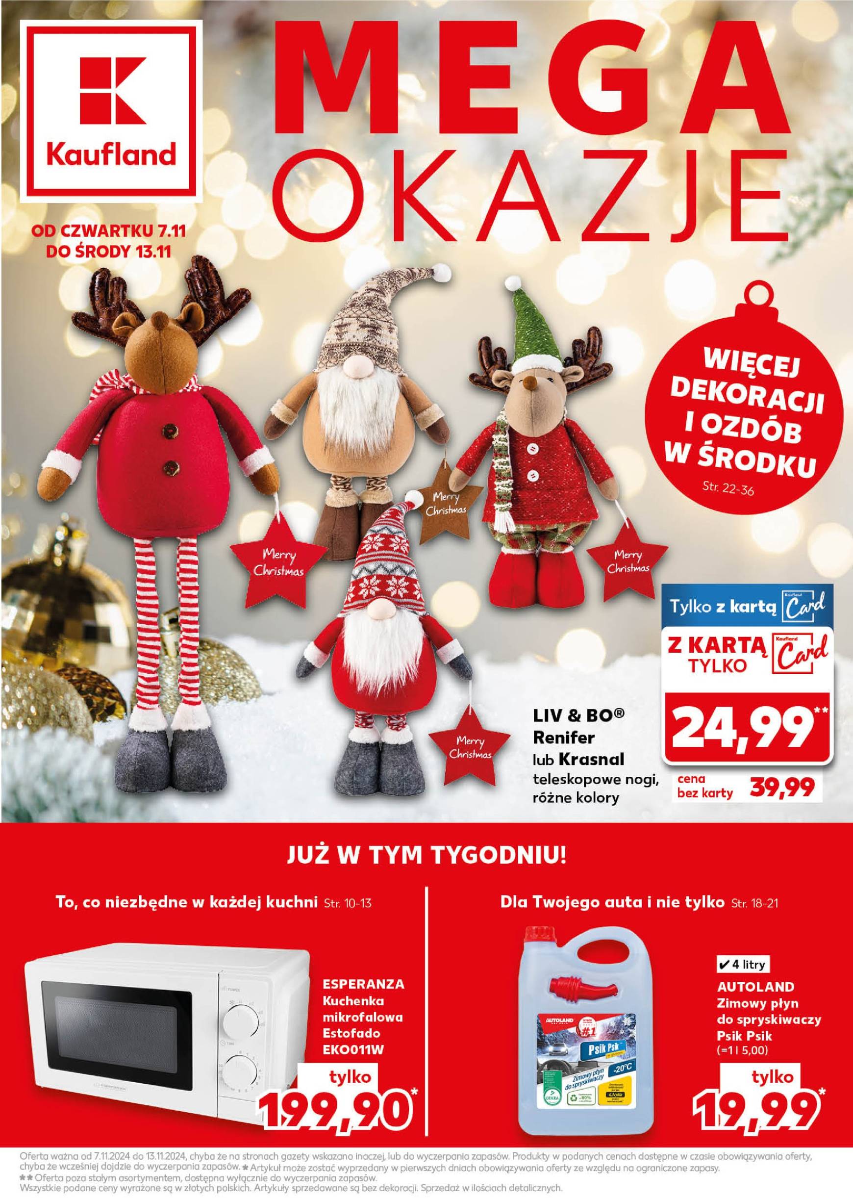 Kaufland - Mega Okazje gazetka ważna od 07.11. - 13.11.